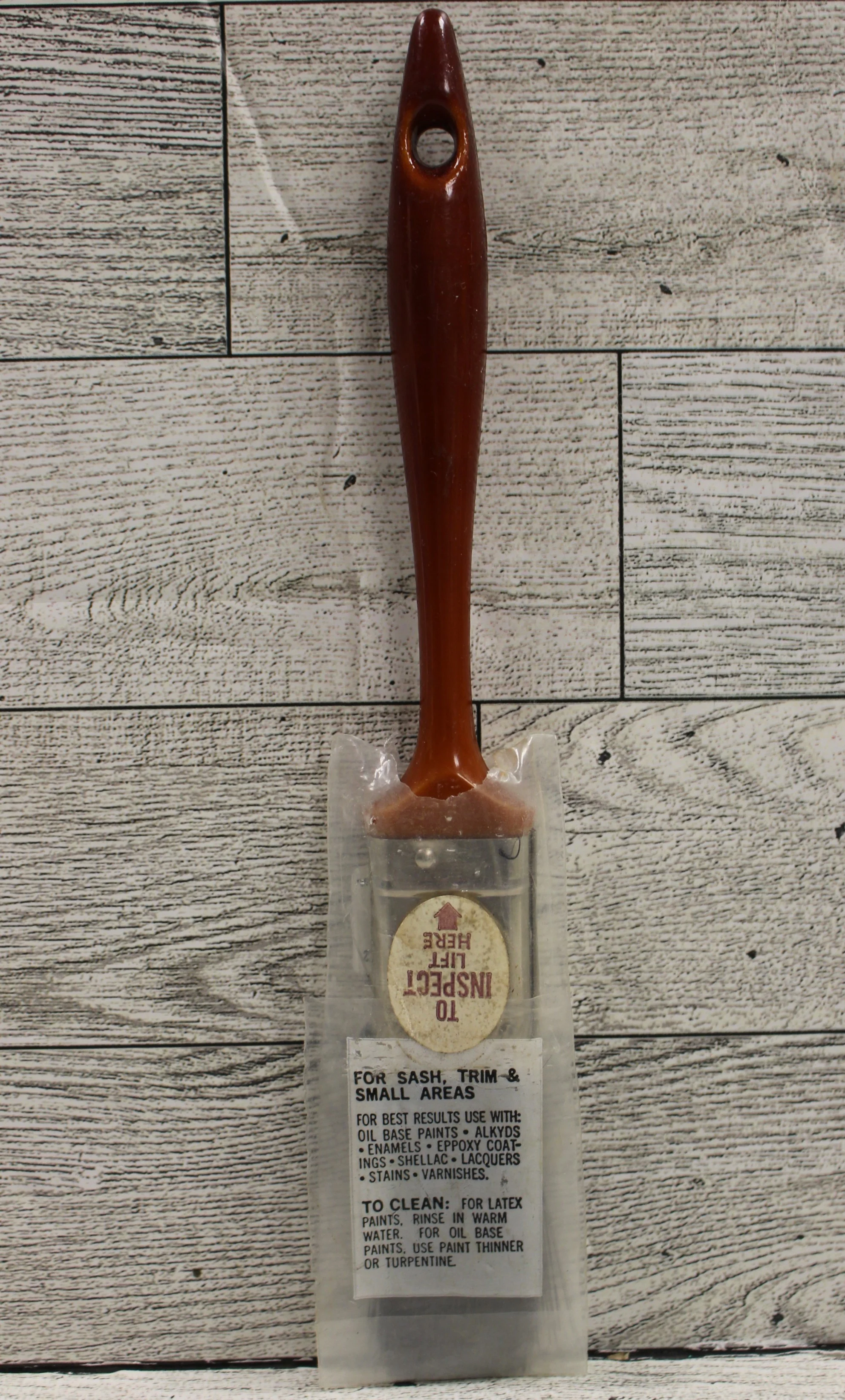 1" Small Area Paint Brsh - 100% Nylon - TN-1510 - For Sash, Trim, & Small Areas