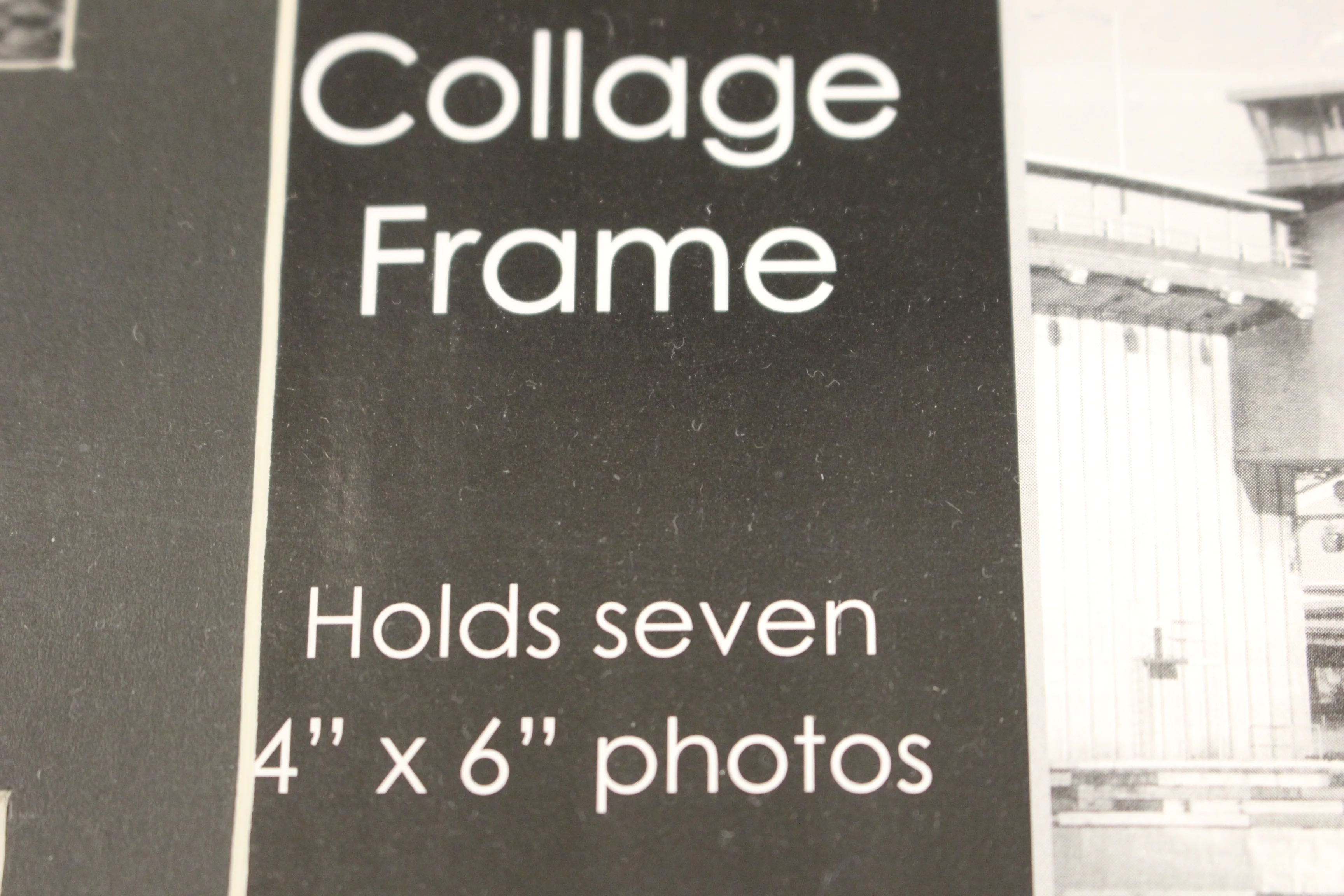 15.5" x16.5" Collage Photo Frame for 7-4x6 Pictures - New - Image 2