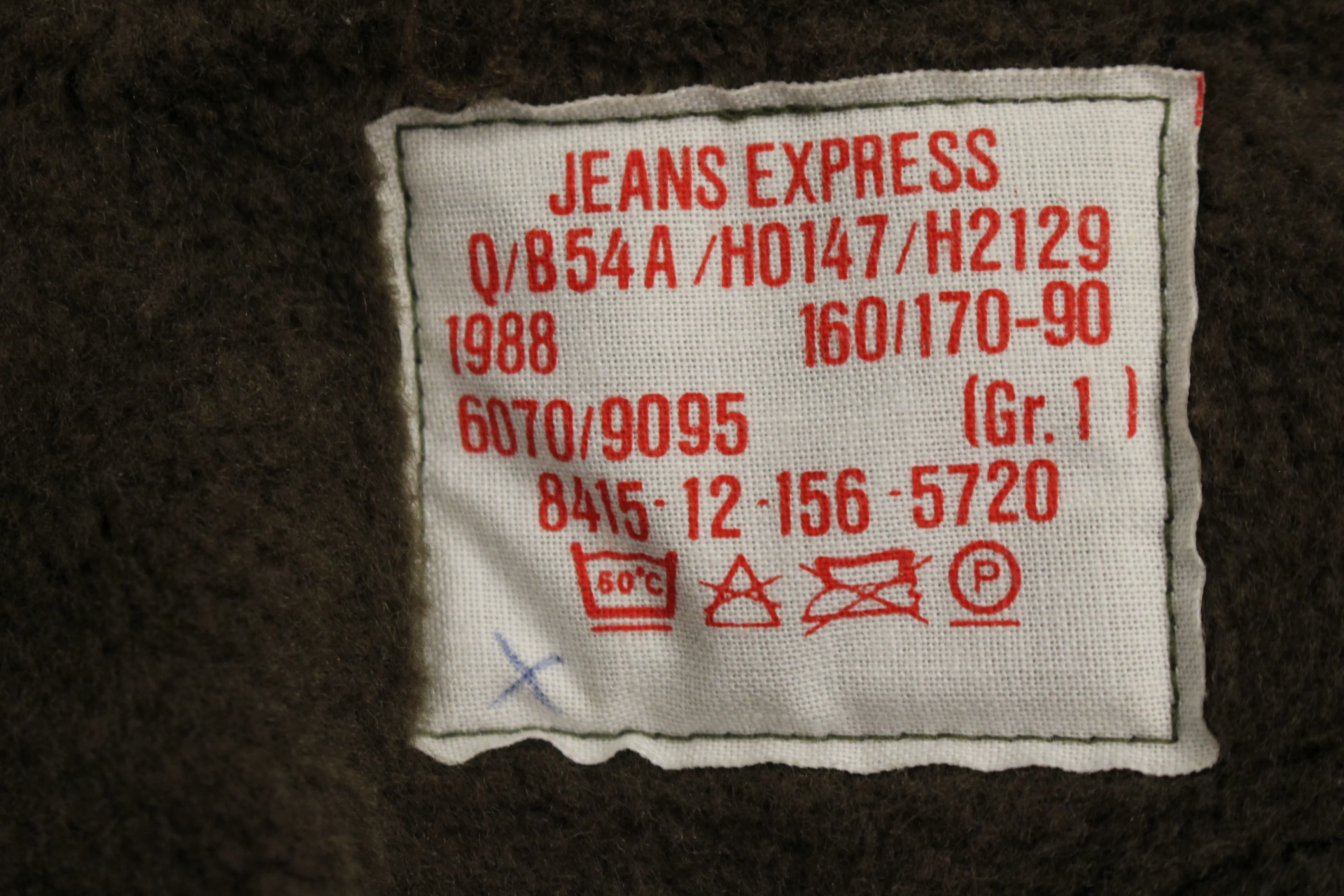 1980s Feuchter Ringelai Germany Army Parka Liner - 160/170-90 - 8415-12-156-5720 - Image 4