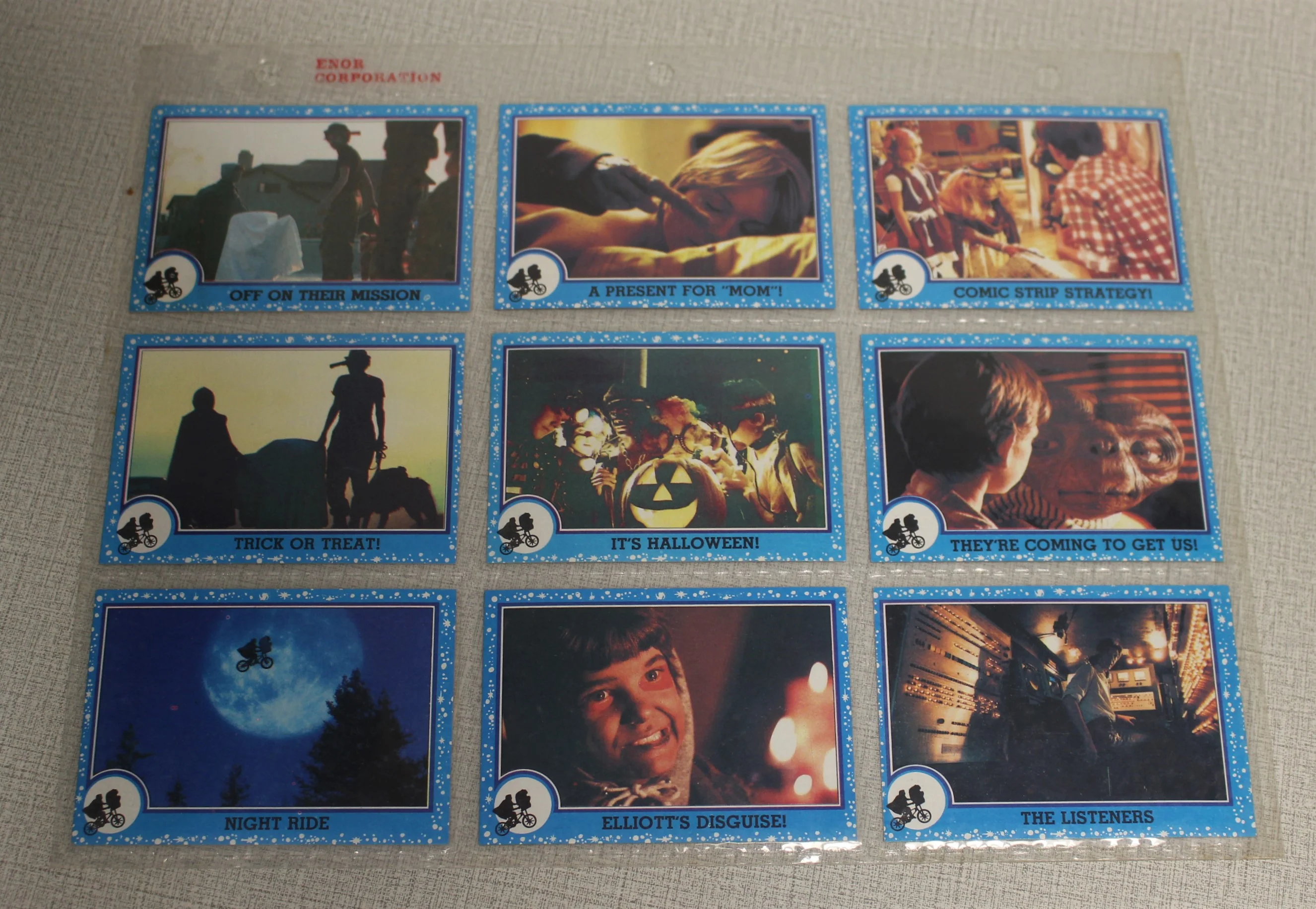 1982 E.T. The Extra-Terrestrial In His Adventure On Earth Trading Cards-You Pick - Image 6