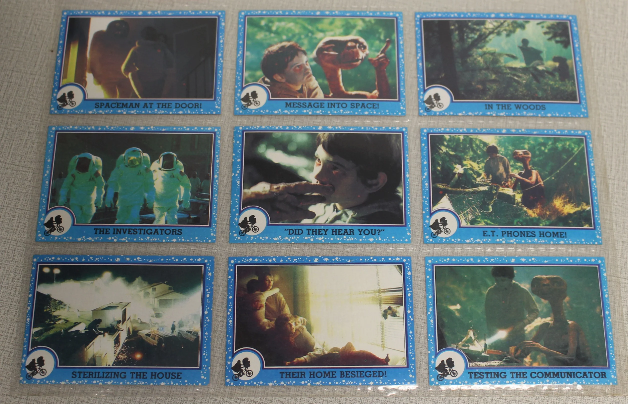 1982 E.T. The Extra-Terrestrial In His Adventure On Earth Trading Cards-You Pick - Image 7