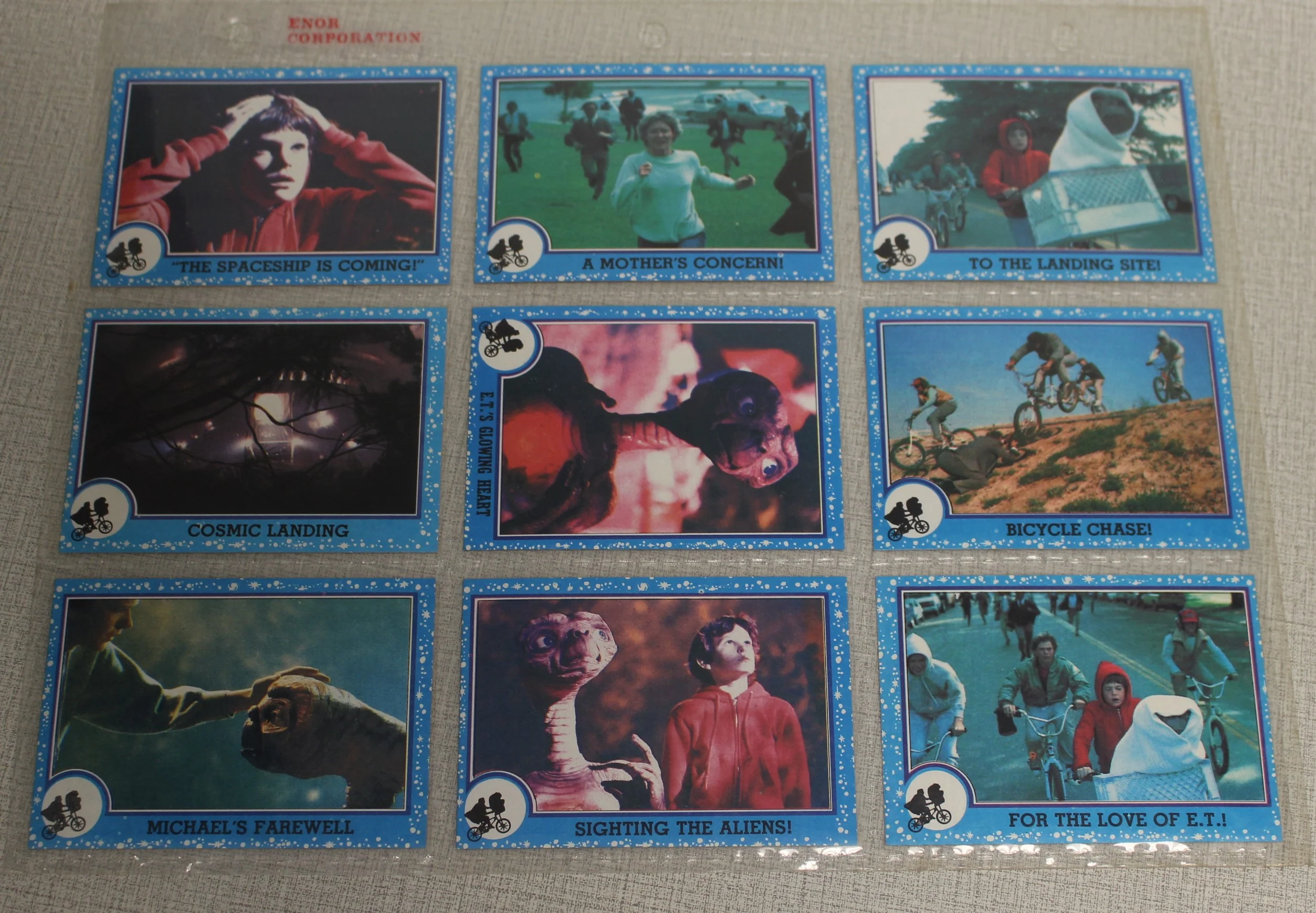 1982 E.T. The Extra-Terrestrial In His Adventure On Earth Trading Cards-You Pick - Image 9