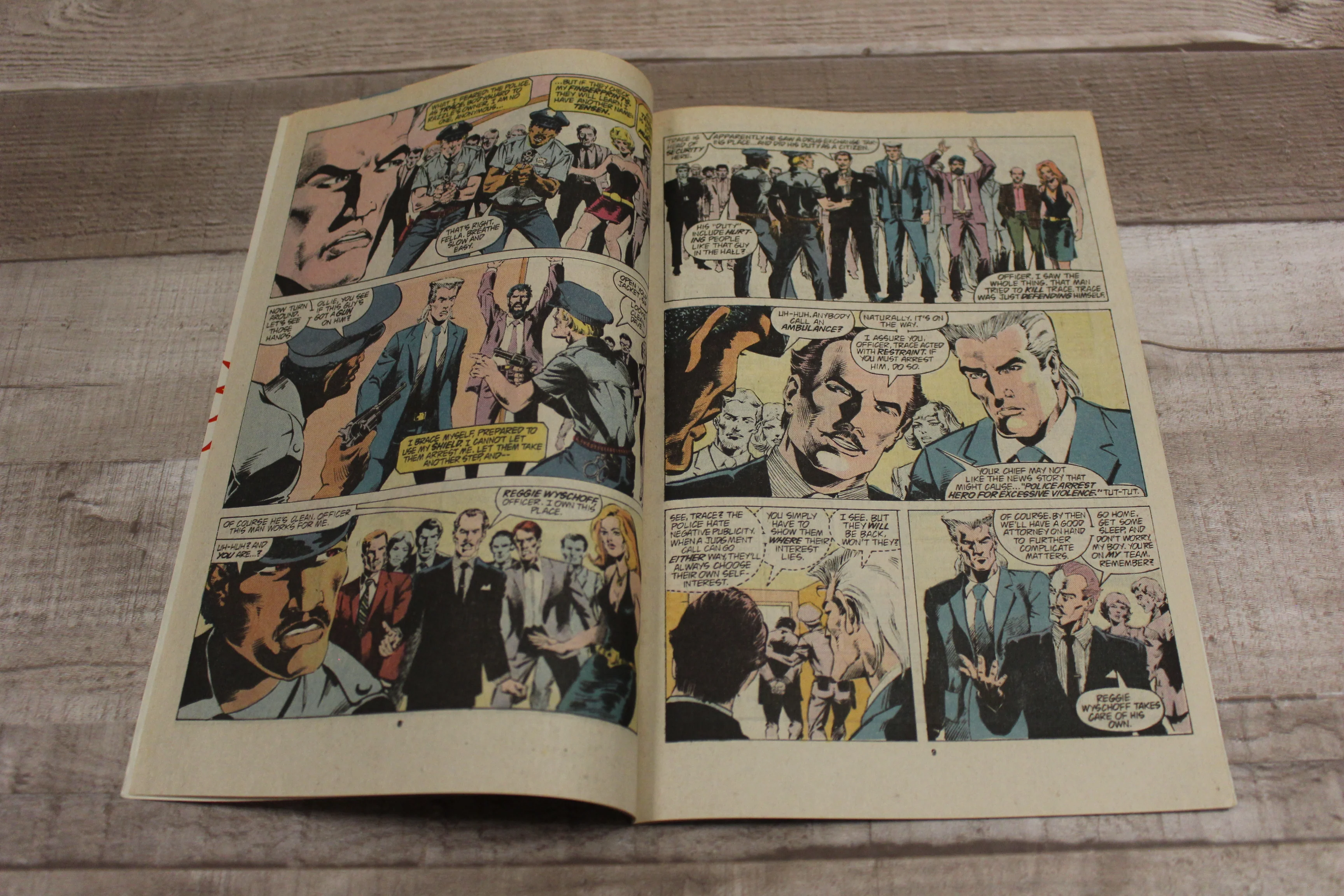 1987 Marvel Comic Justice New Universe - #13 - Image 2