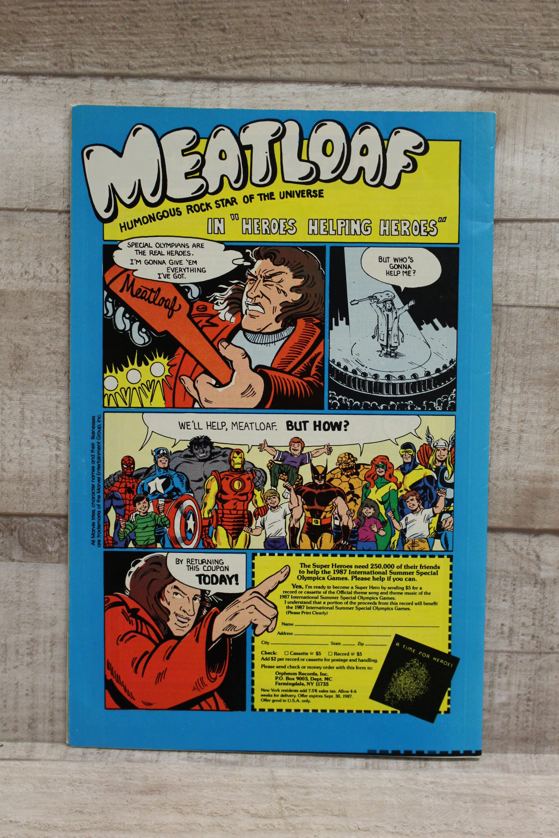 1987 Marvel Comic Justice New Universe - #13 - Image 3