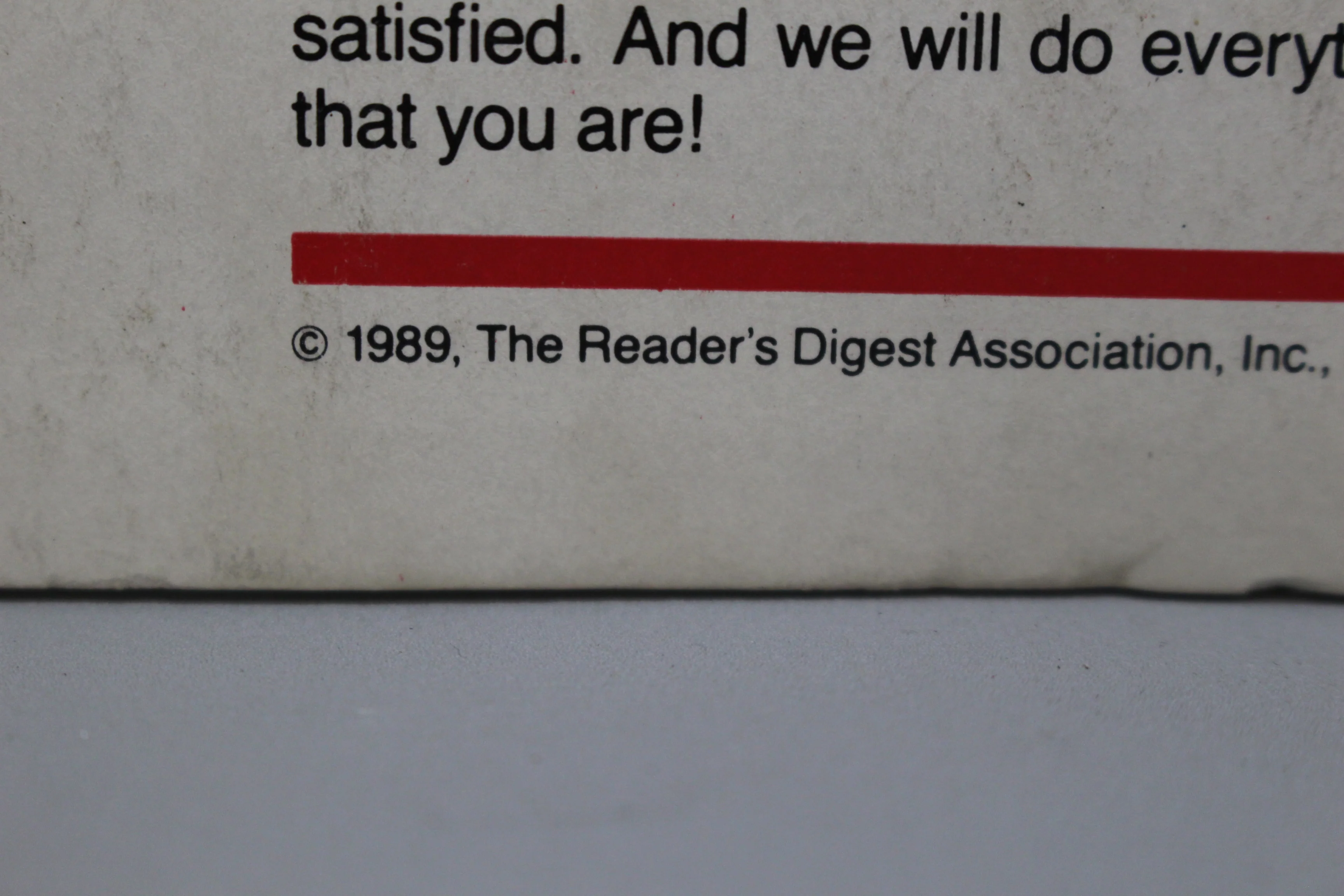 1989 Reader's Digest Serrated Stainless Steel Steak Knife Special Offer - New - Image 3