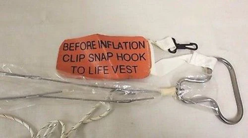 20 Man Life Raft Carrying Case, P/N 63A80H6-1, Includes rip cord, New! - Image 4