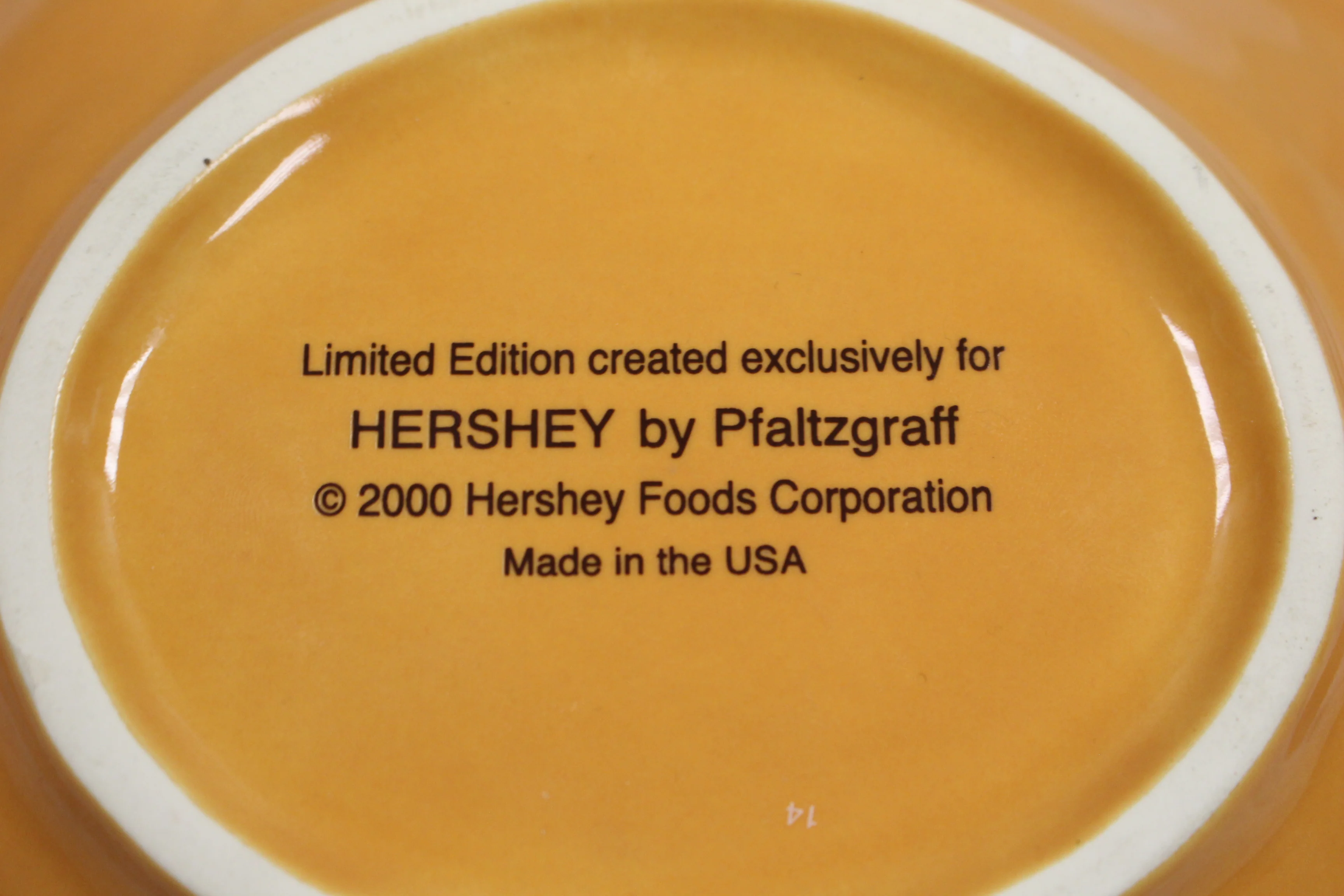 2000 Pfaltzgraff Hershey's Leaf Candy Dish - Used - Image 3