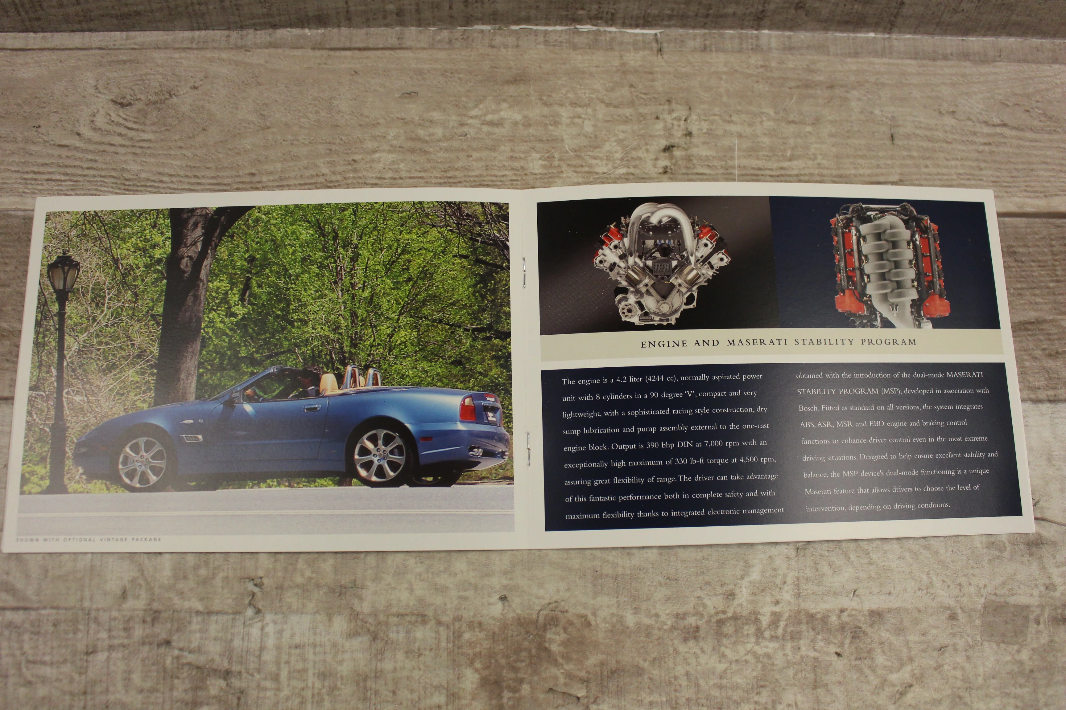 2003-2004 Maserati Catalog Sales Brochure Catalog -Used - Image 2