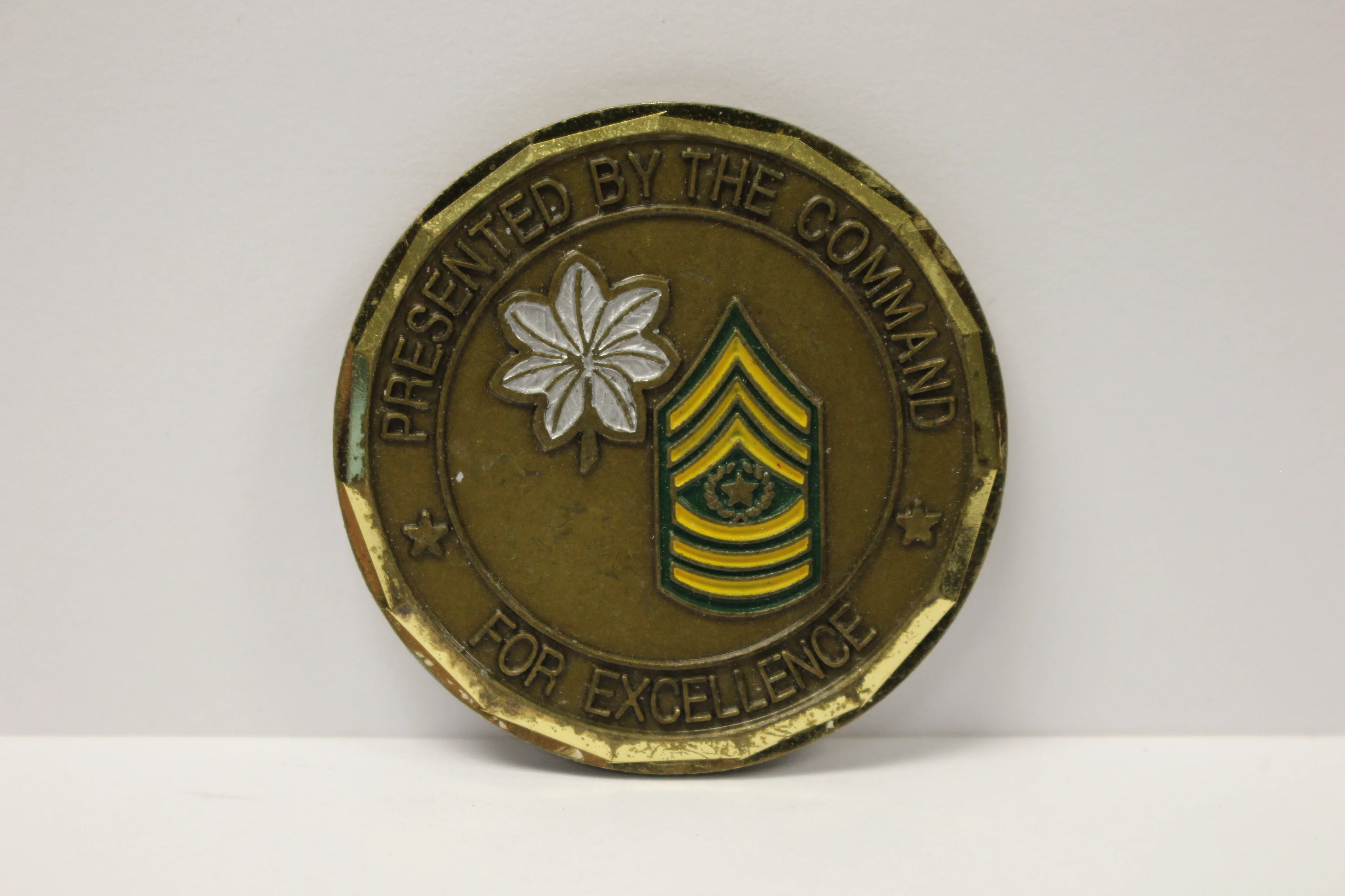 235th Base Support Battalion Challenge Coin - Ansbach Illesheim - Used - Image 2