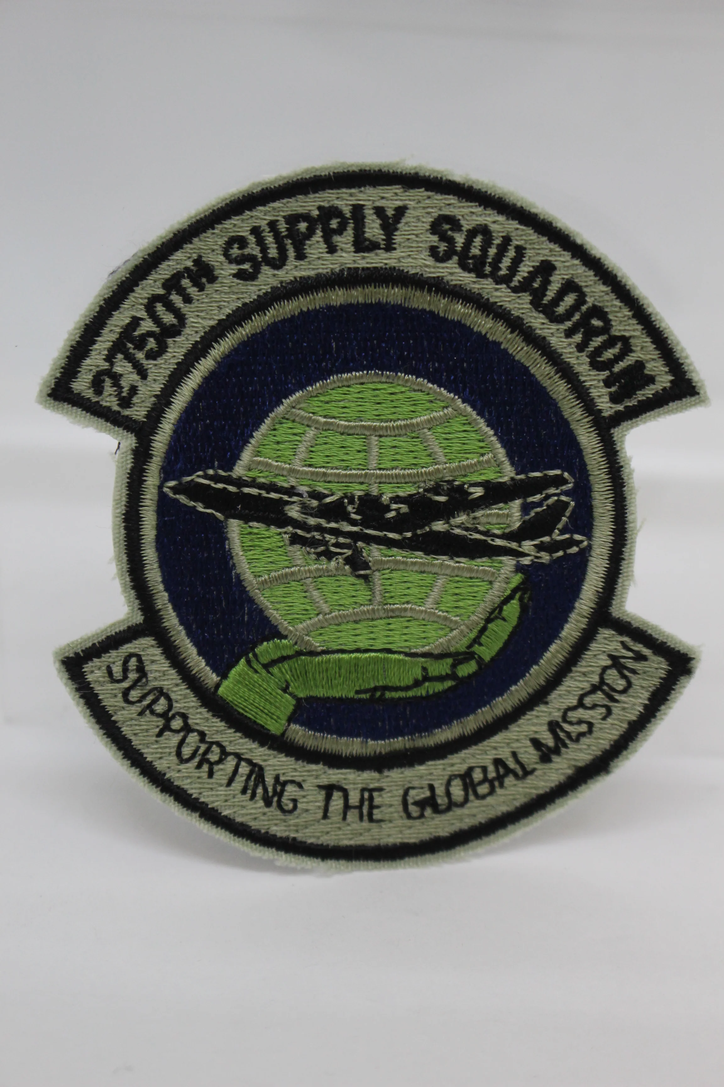 2750th Supply Squadron Patch - Supporting the Global Mission - Sew On - Used