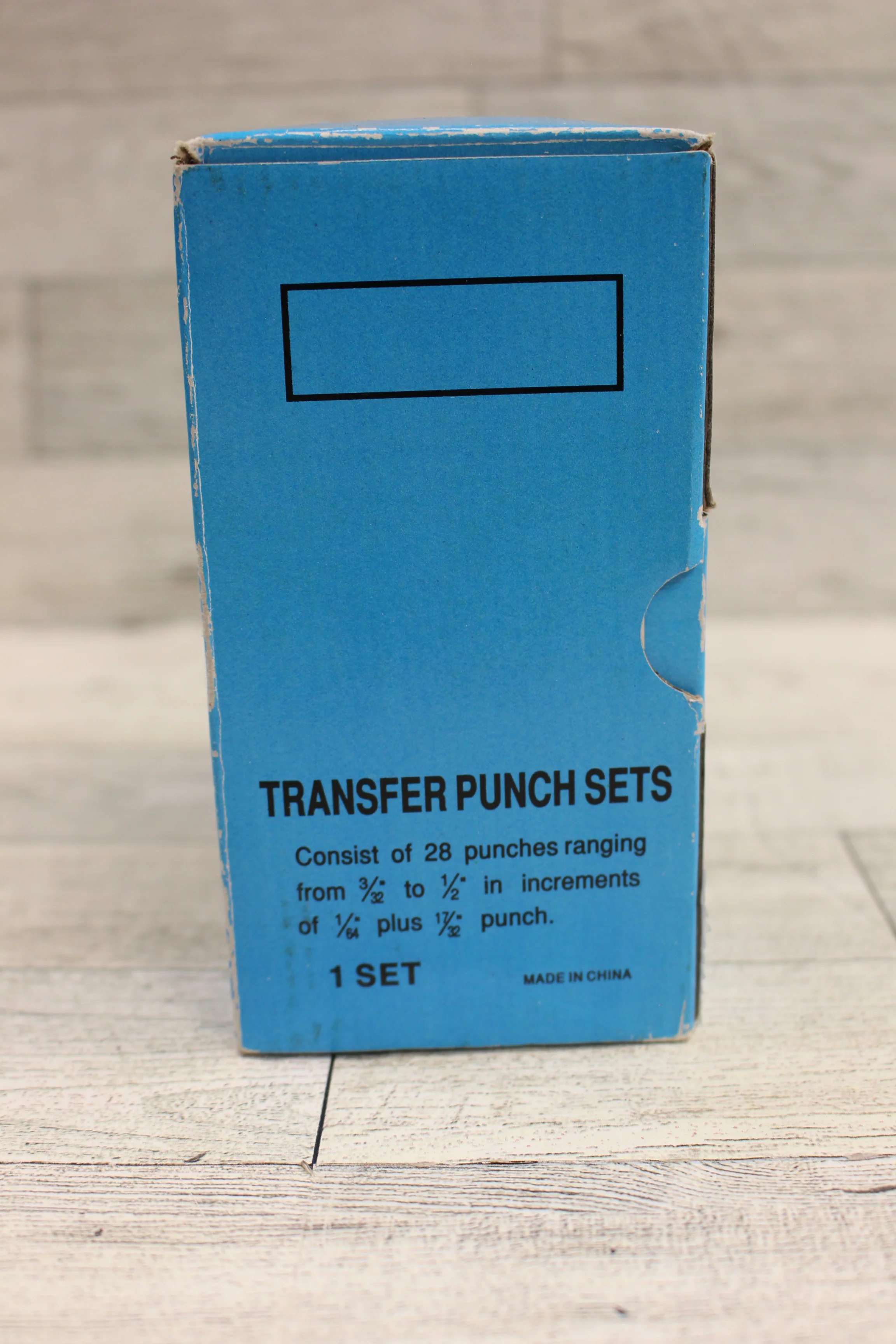 28 Piece Transfer Punch Set - 24K0540 - 3/32" to 1/2"+17/32" Steel 4 7/8" L -New - Image 5