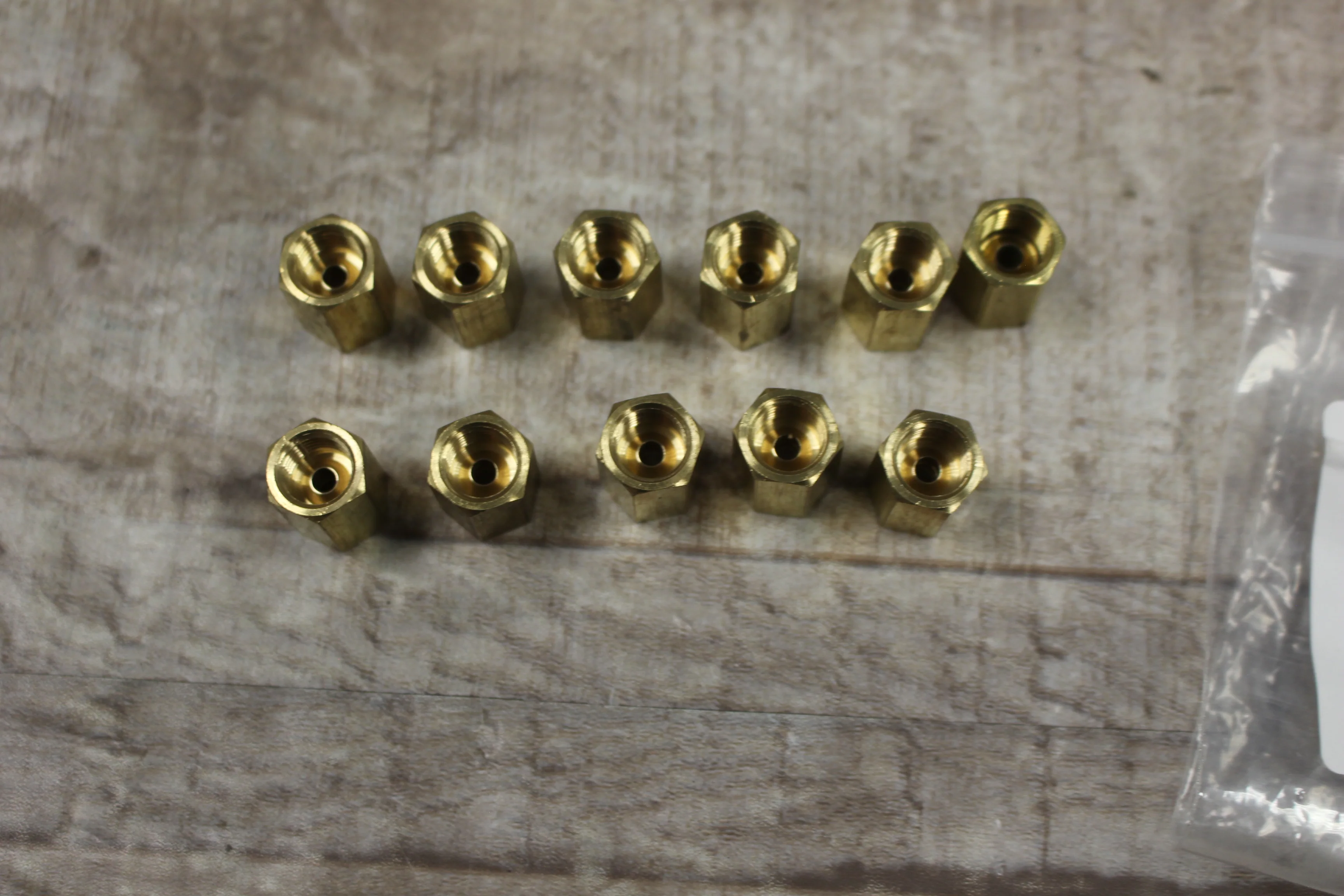 3/8 Inch Tube Coupling - Pack of 10 - 4730-00-278-8853 - J512 - New - Image 3