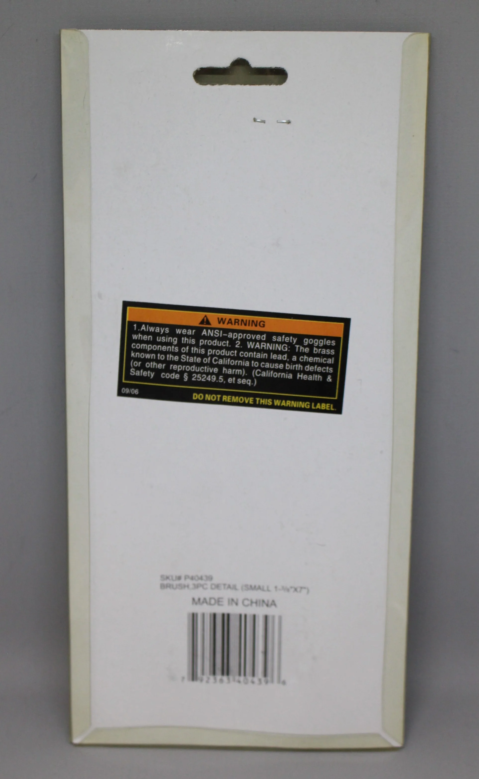 3 Piece Detail Wire Brush Set - P40439 - Small - New - Image 2