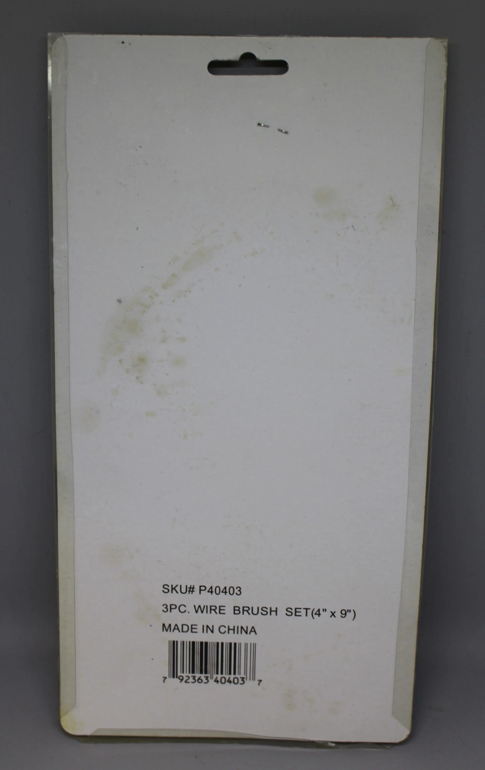 3 Piece Wire Brush Set - P40403 - New - Image 3