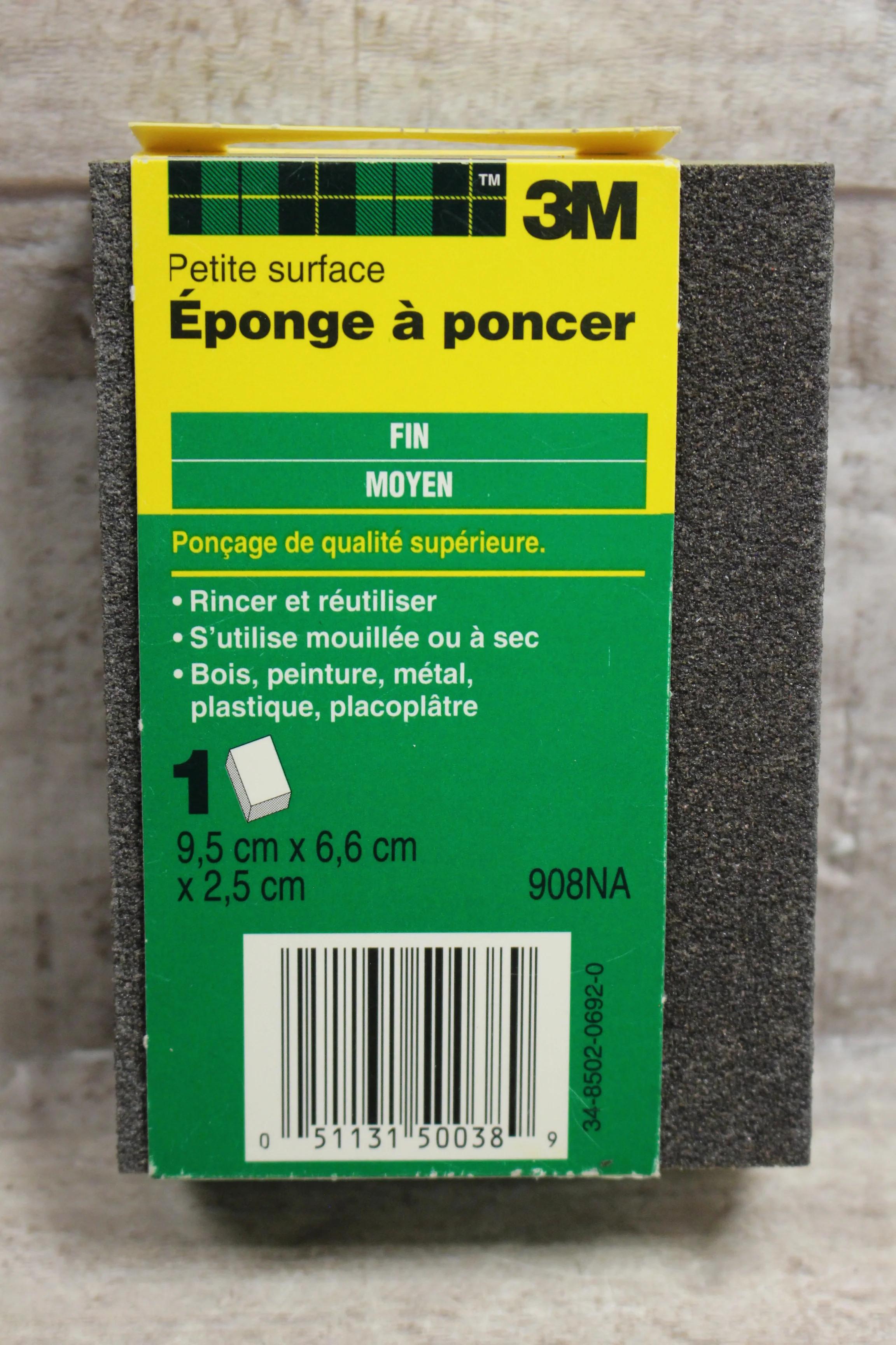 3M Small Area Fine Medium Sanding Sponge -New - Image 2