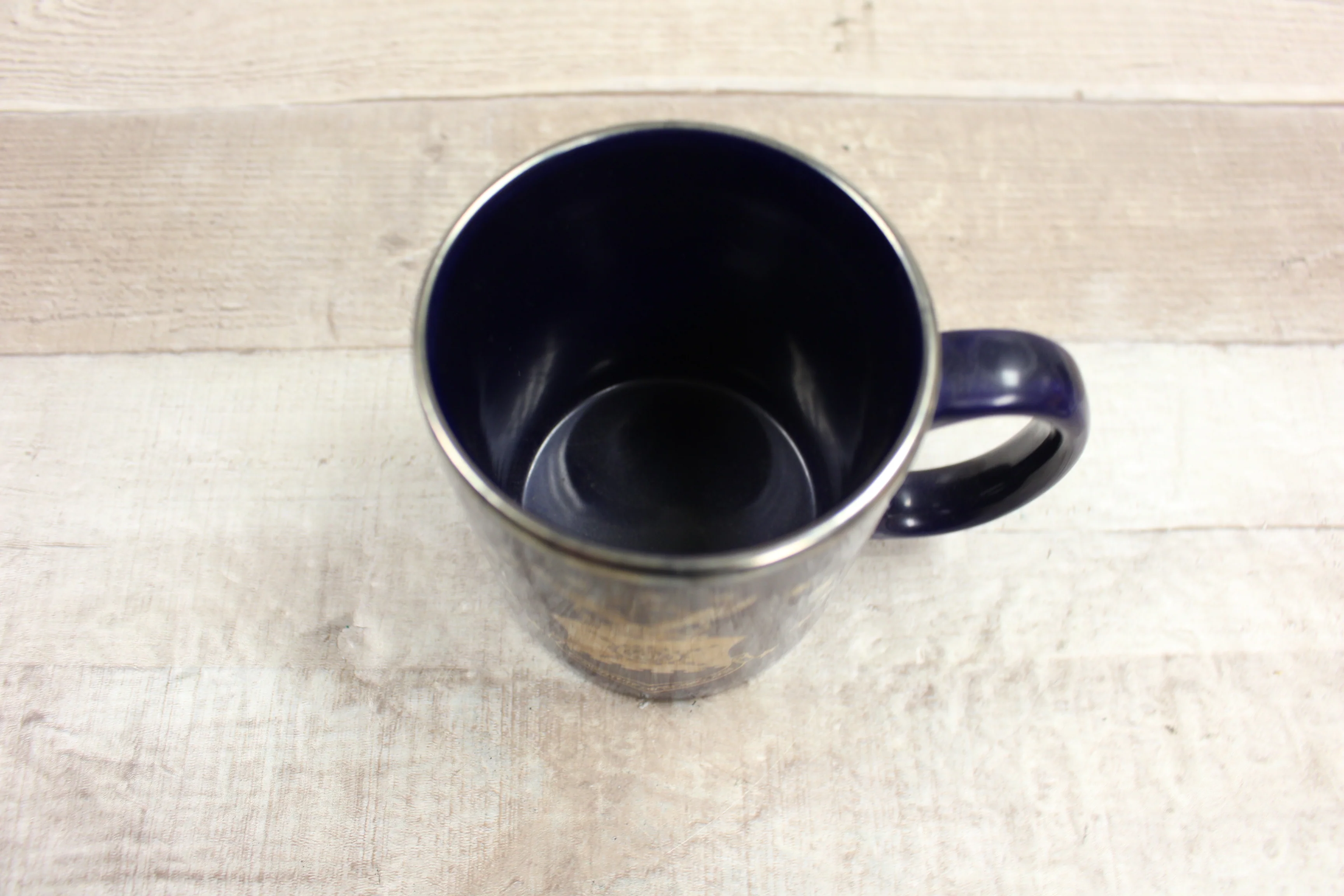 61st MORSS Airforce Institute Of Technology Coffee Cup Mug -Blue -Used - Image 3
