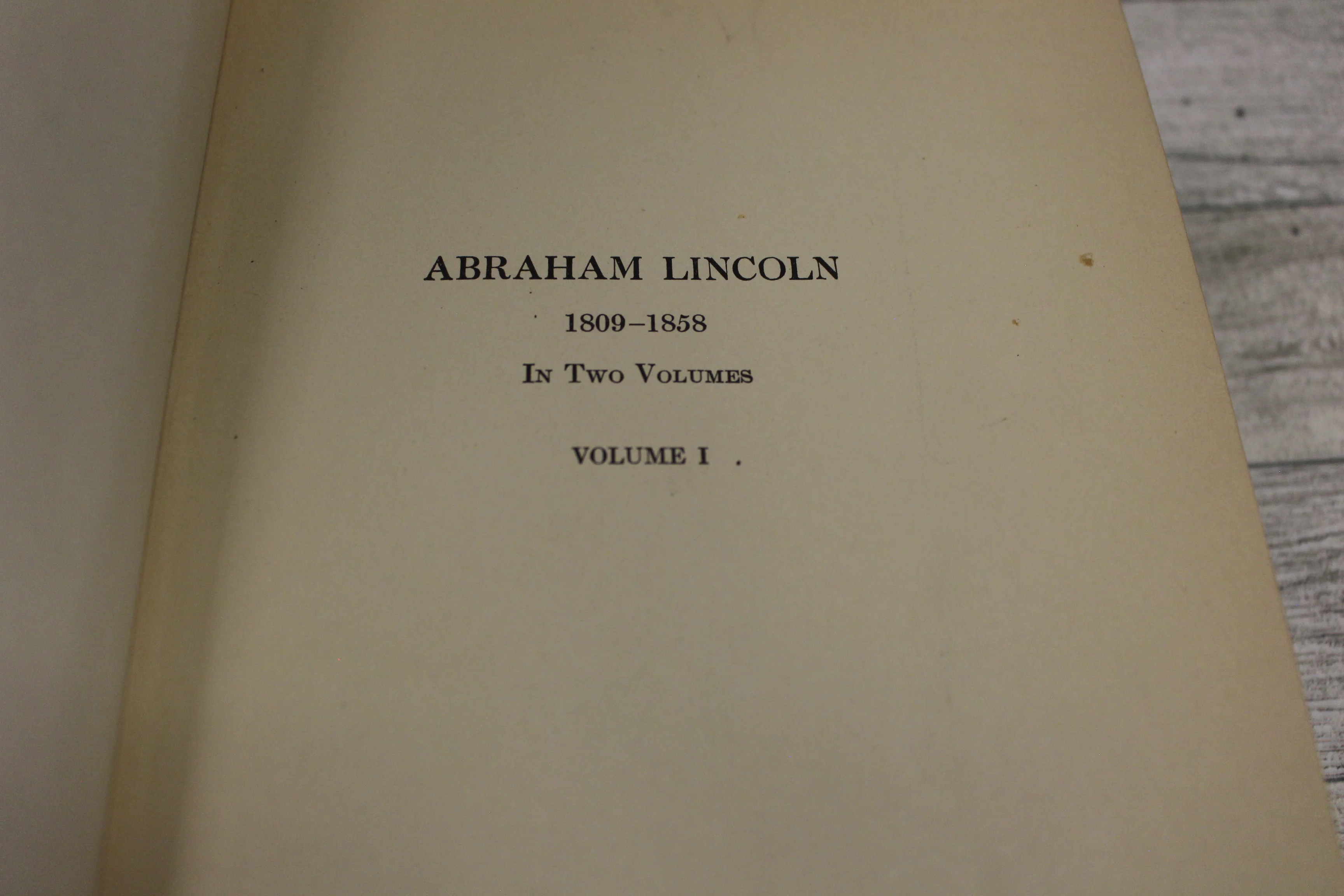 Abraham Lincoln 1809 - 1858 - By Albert Beveridge - Used - Image 2