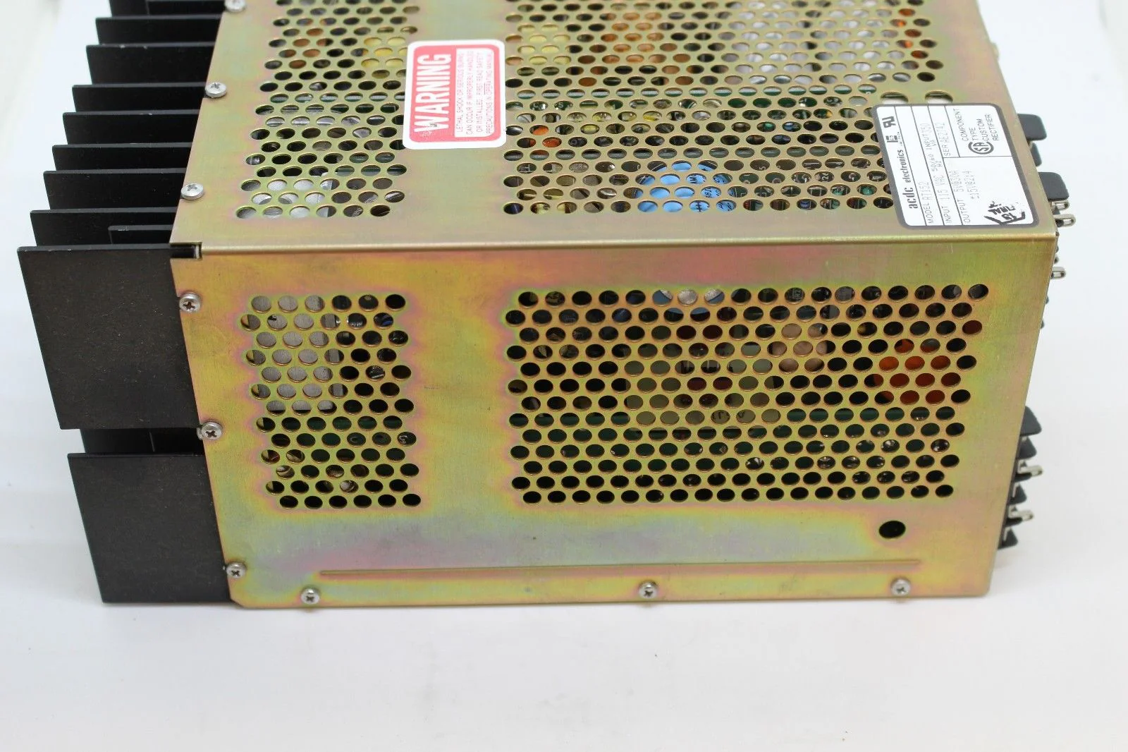 ACDC Electronics RT152 Power Supply, 115VAC, - Image 7