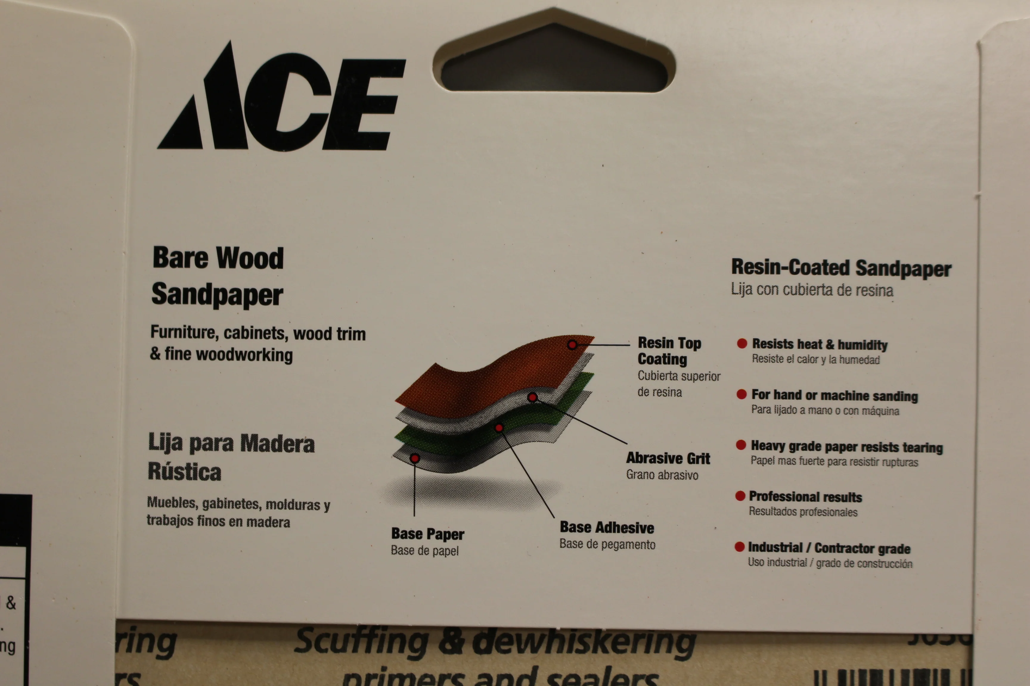 ACE Bare Wood Sandpaper - Assorted Pack of 60, 100, 150, 220 Grit - 9" x 11" NEW - Image 8