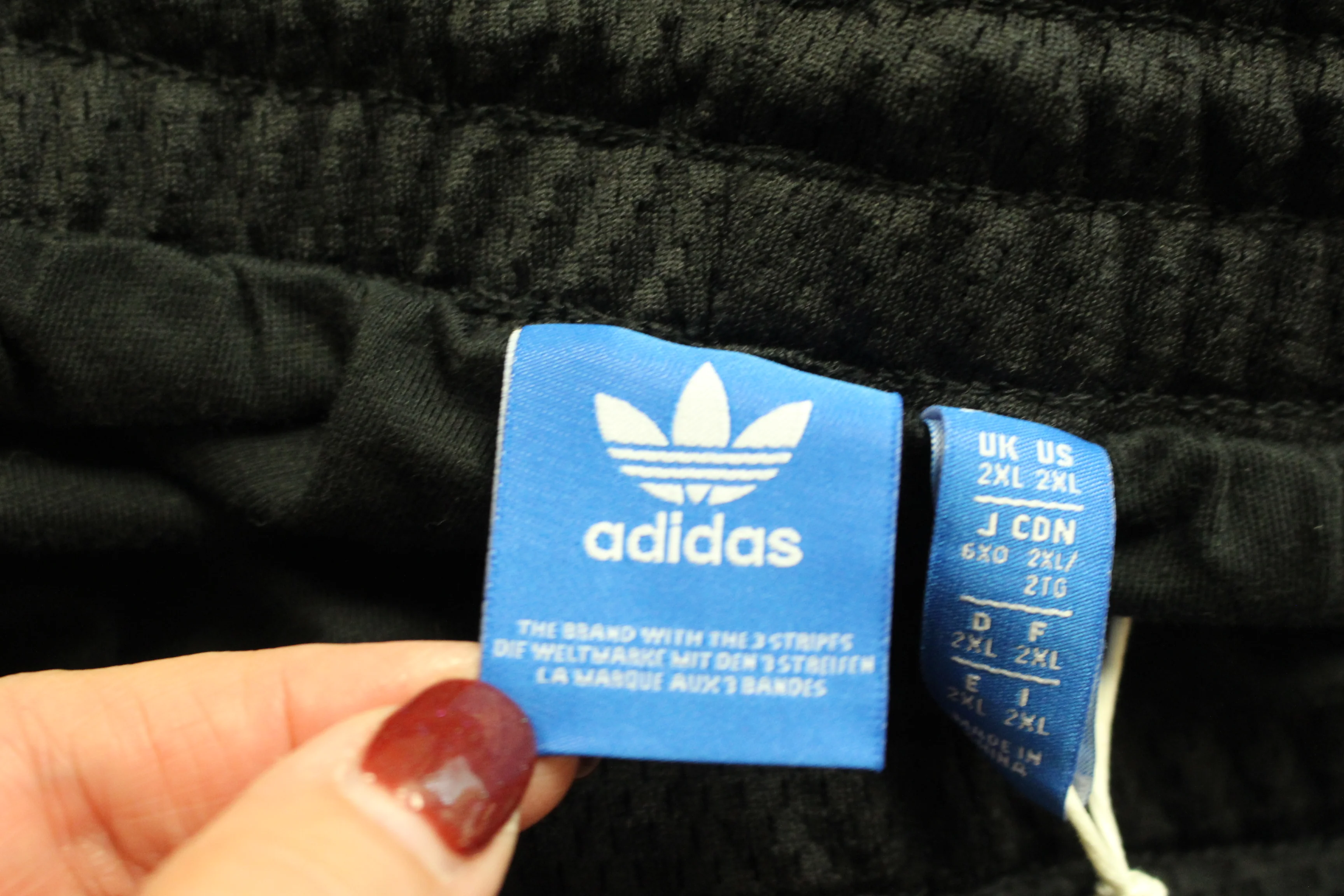 Adidas Ladies Workout/Athletic Pants - Size: 2XL - Black/White - New - Image 6