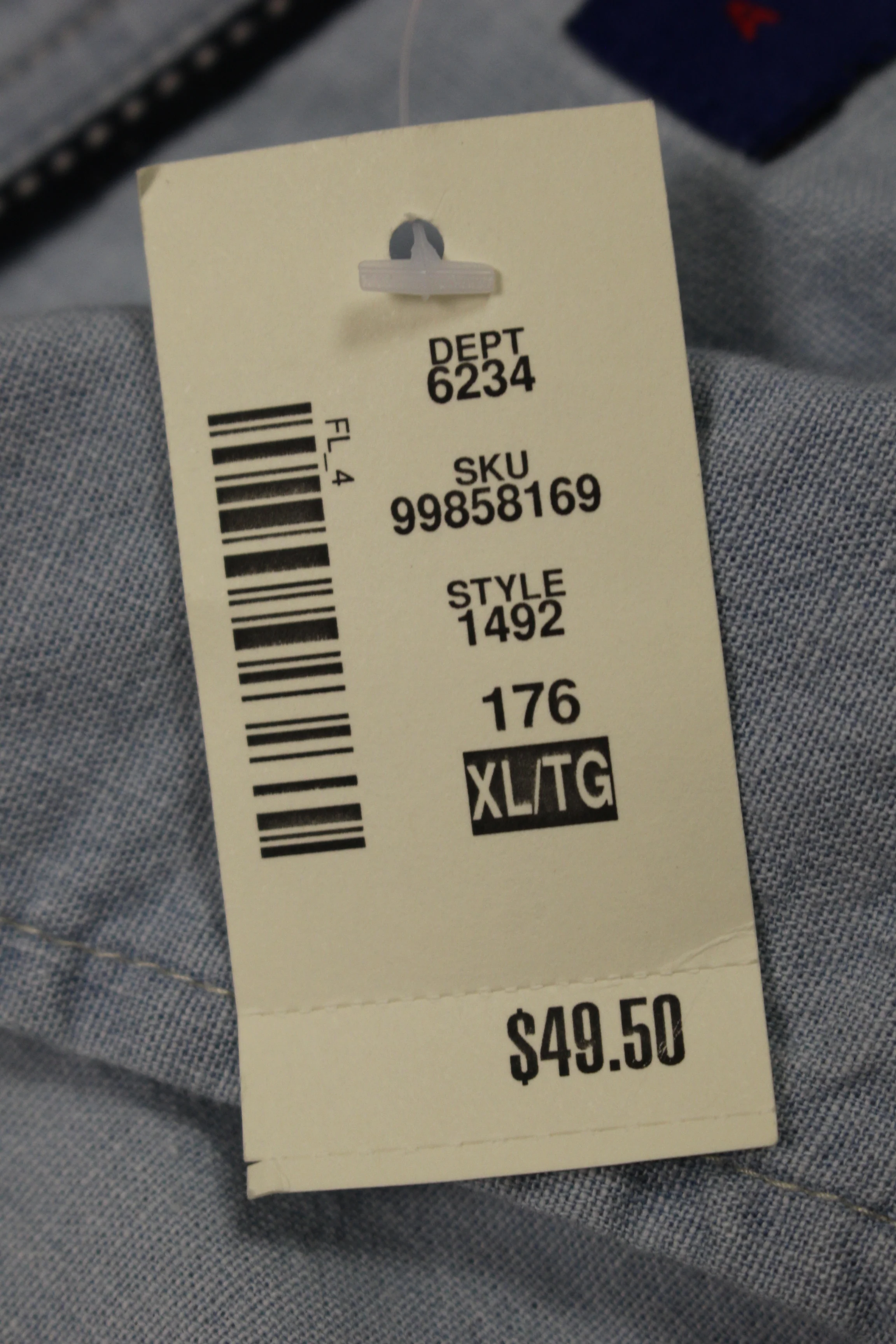 Aeropostale Long Sleeve Solid Button Up Shirt, XL, New - Image 3