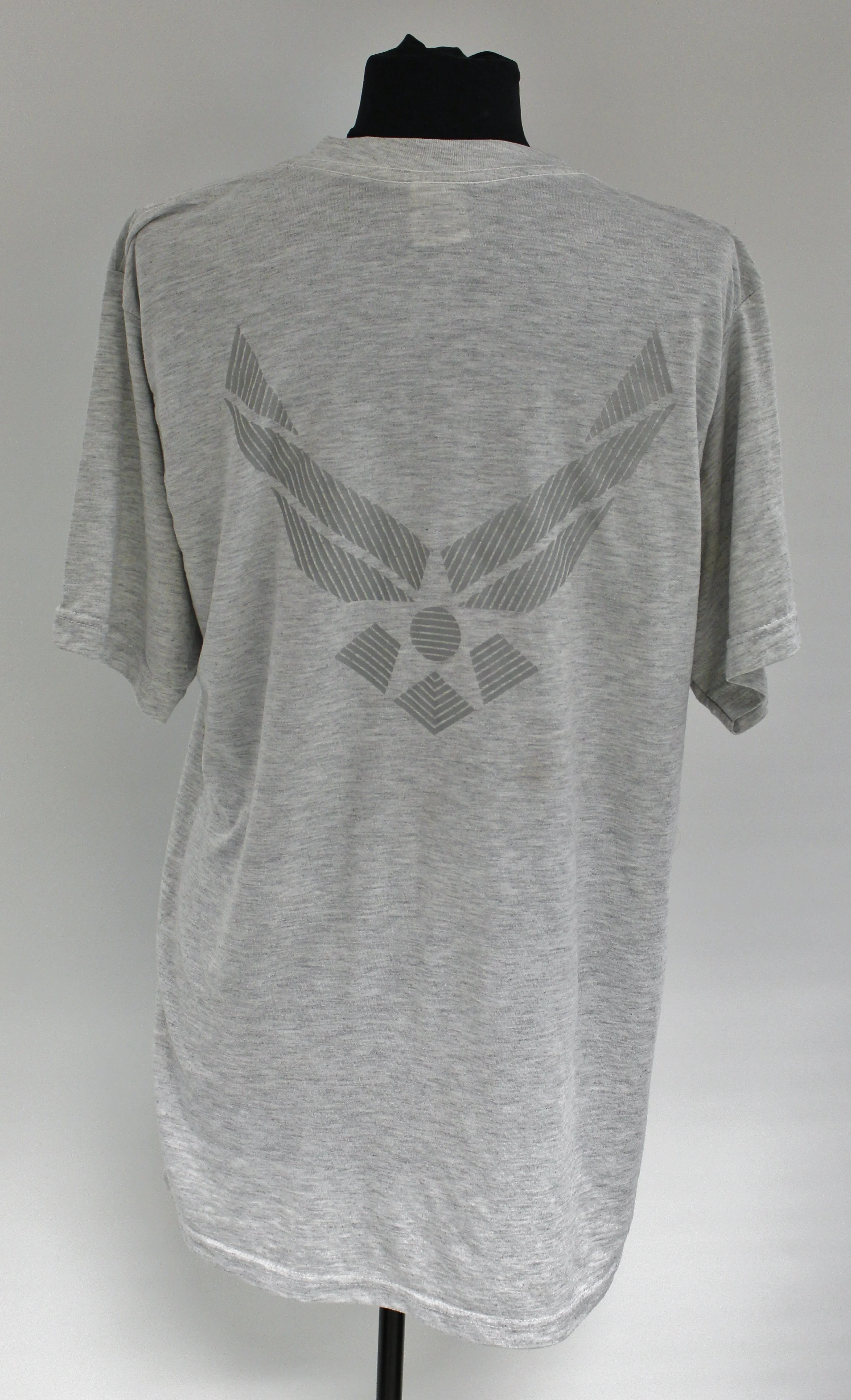 AF Air Force PT Physical Fitness T-Shirt - Short Sleeve - 4XLarge - Gray - New - Image 2