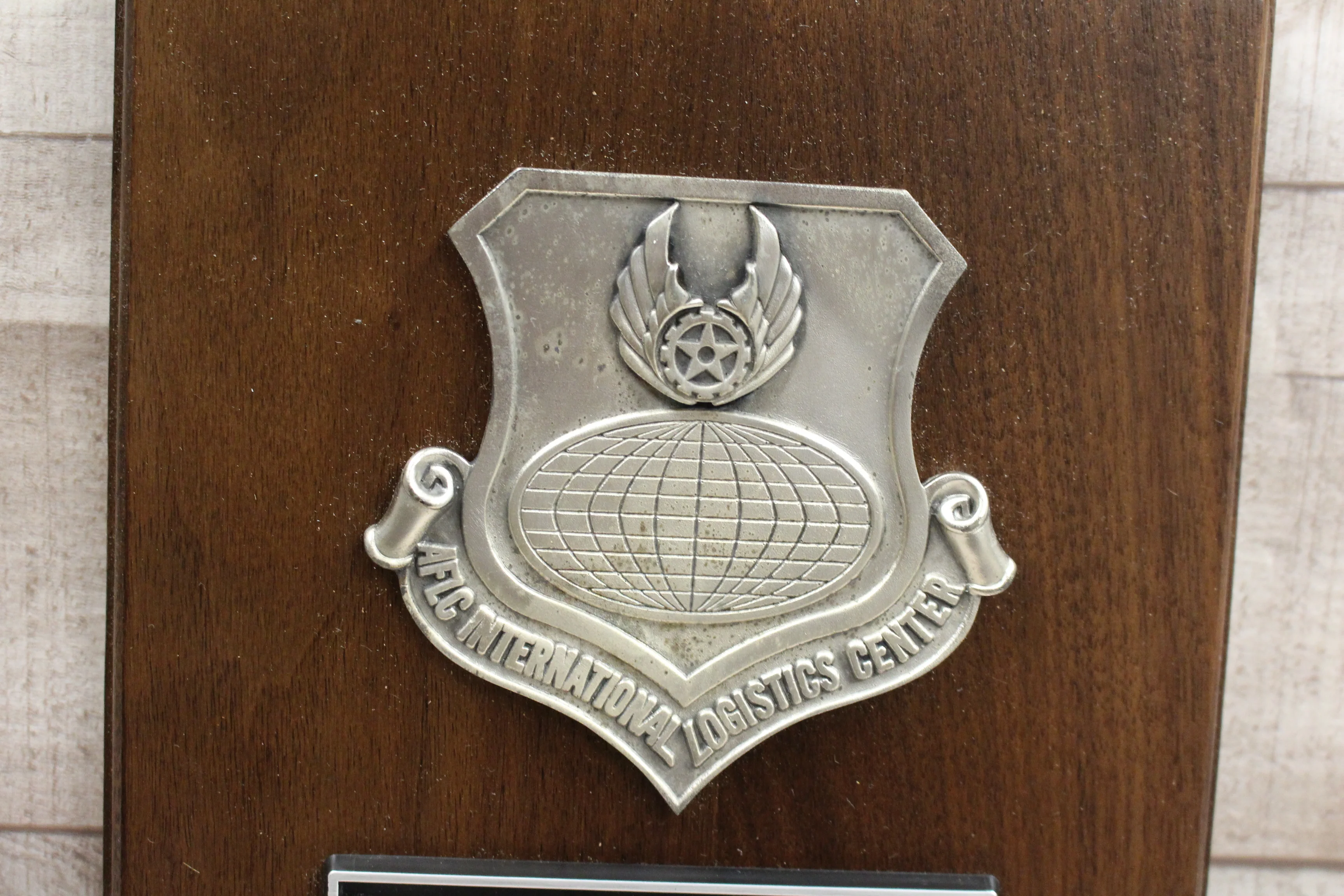 AFLC International Logistics Center Plaque - Used - Image 2