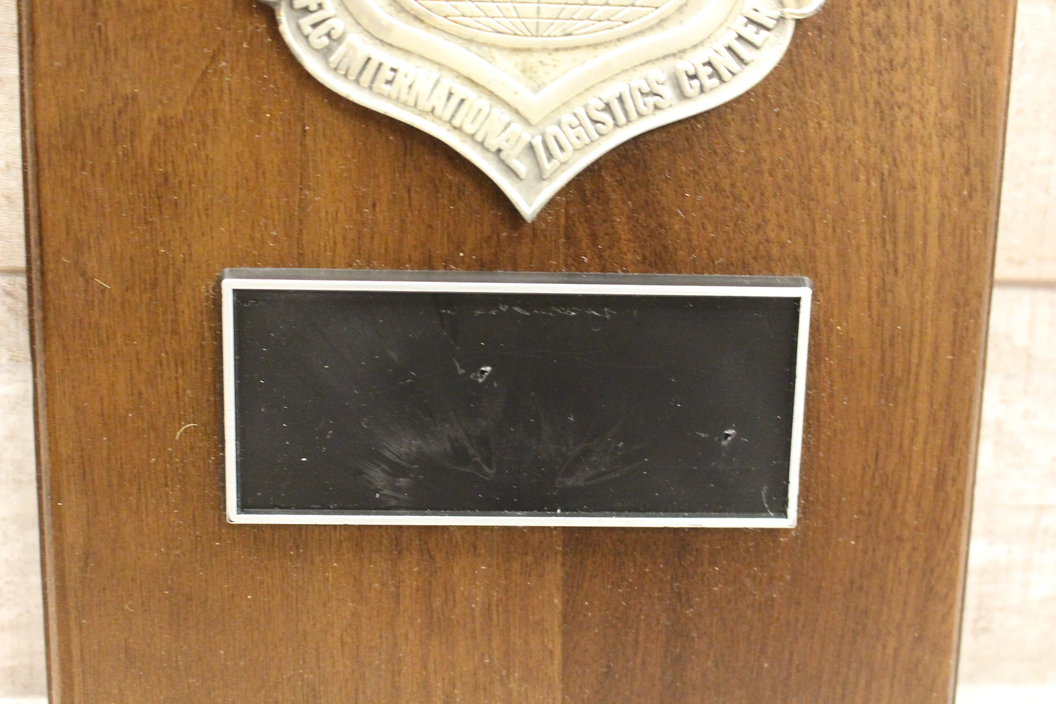 AFLC International Logistics Center Plaque - Used - Image 3