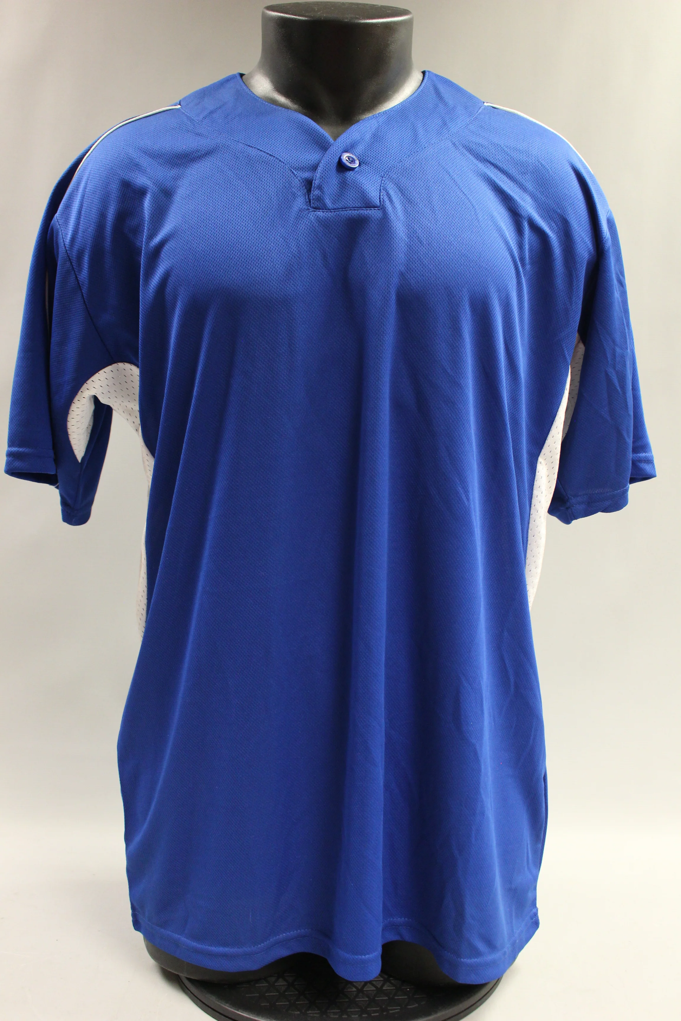 AK Blue Jersey Pull Over Top - Size: Lg - Used