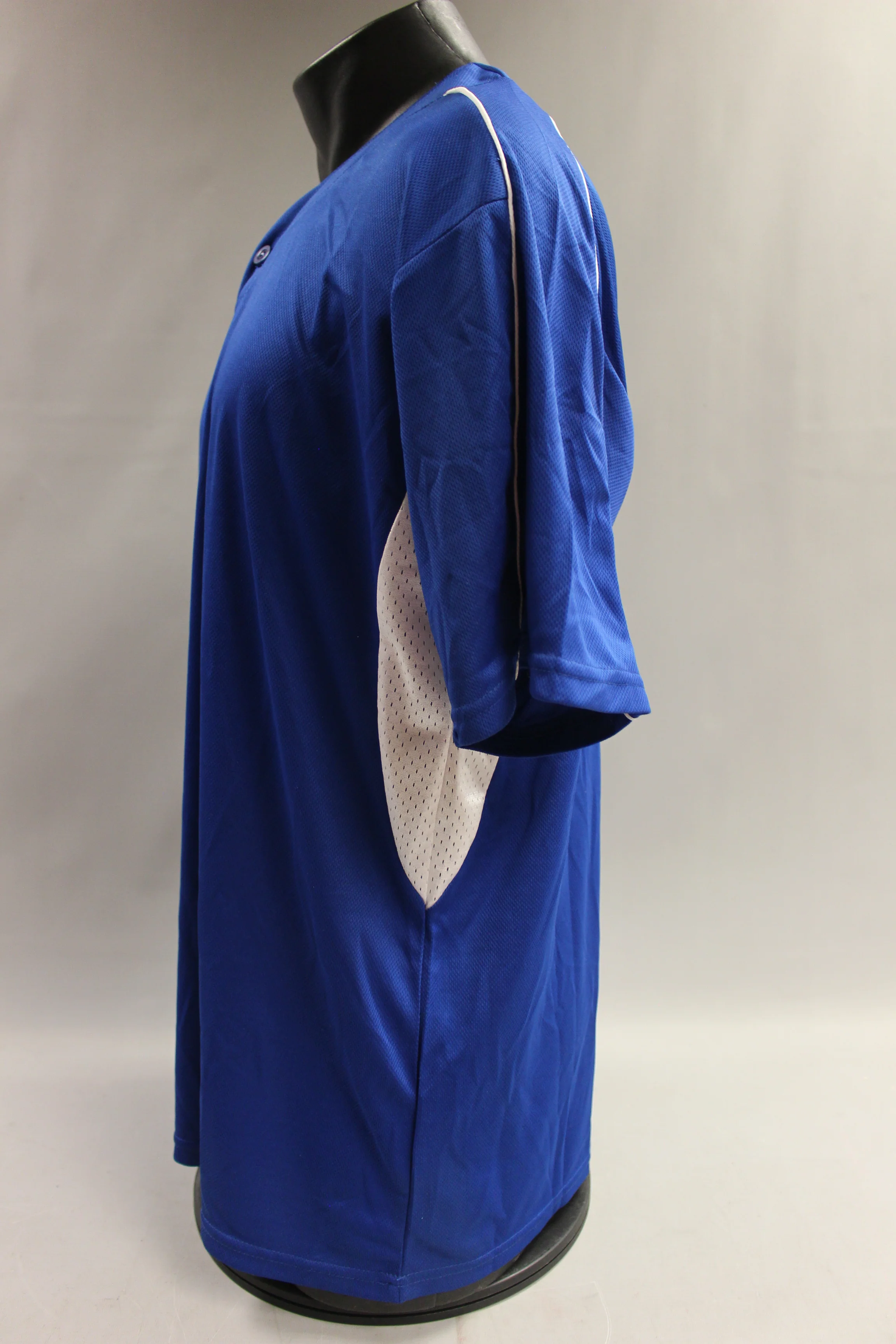 AK Blue Jersey Pull Over Top - Size: Lg - Used - Image 4