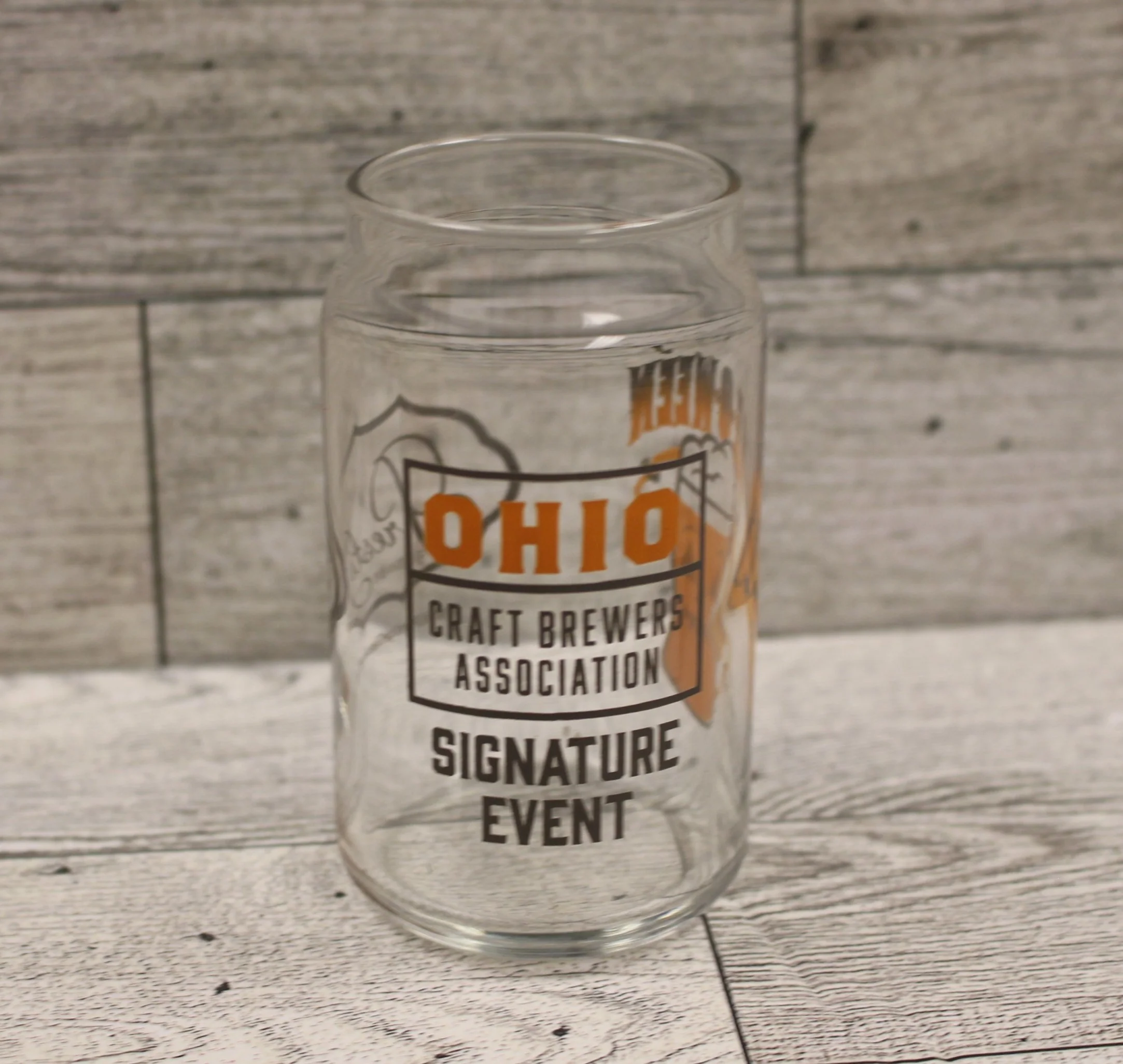 Ale-O-Ween Shot Glass - Ohio Craft Brewers Assoc - 3 1/2" tall - Used - Image 2