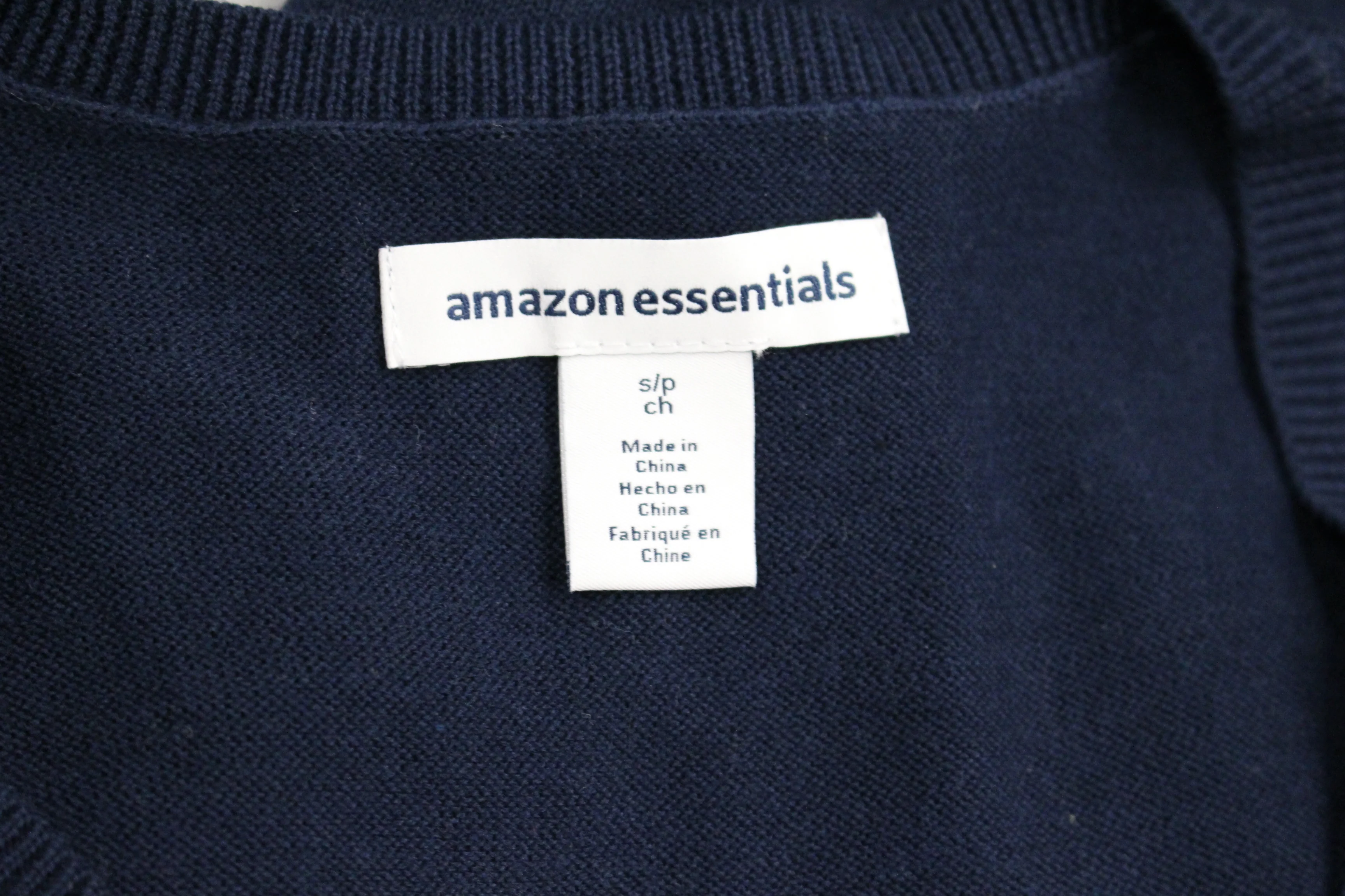 Amazon Essentials Women's Lightweight Scoopneck Tunic Sweater, Navy, Small, New - Image 3
