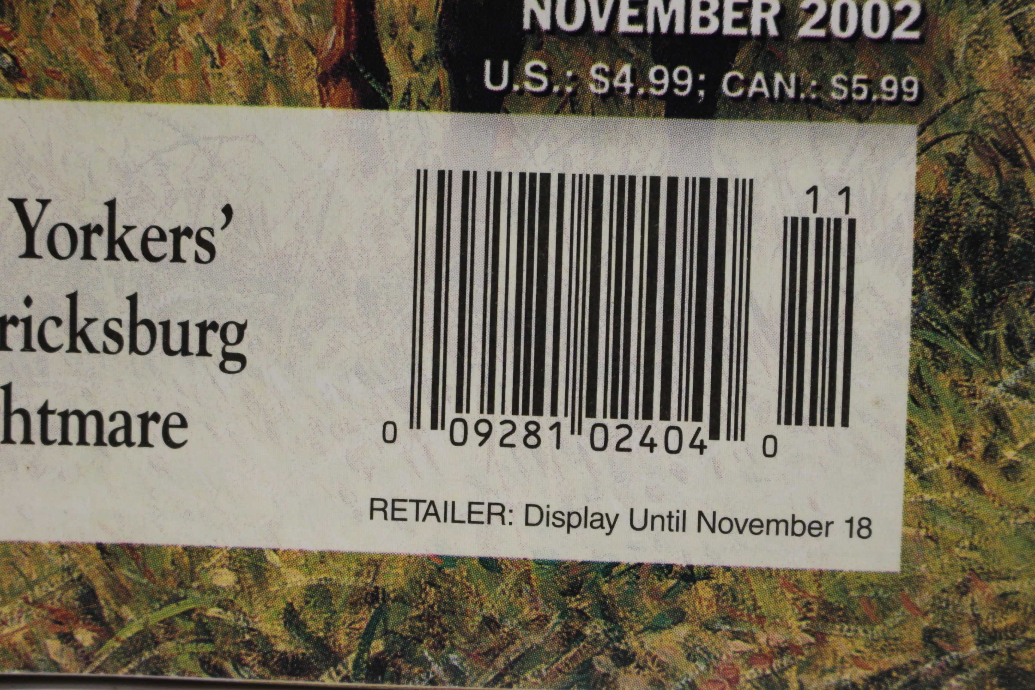 American Civil War Magazine - November 2002 - Used - Image 3