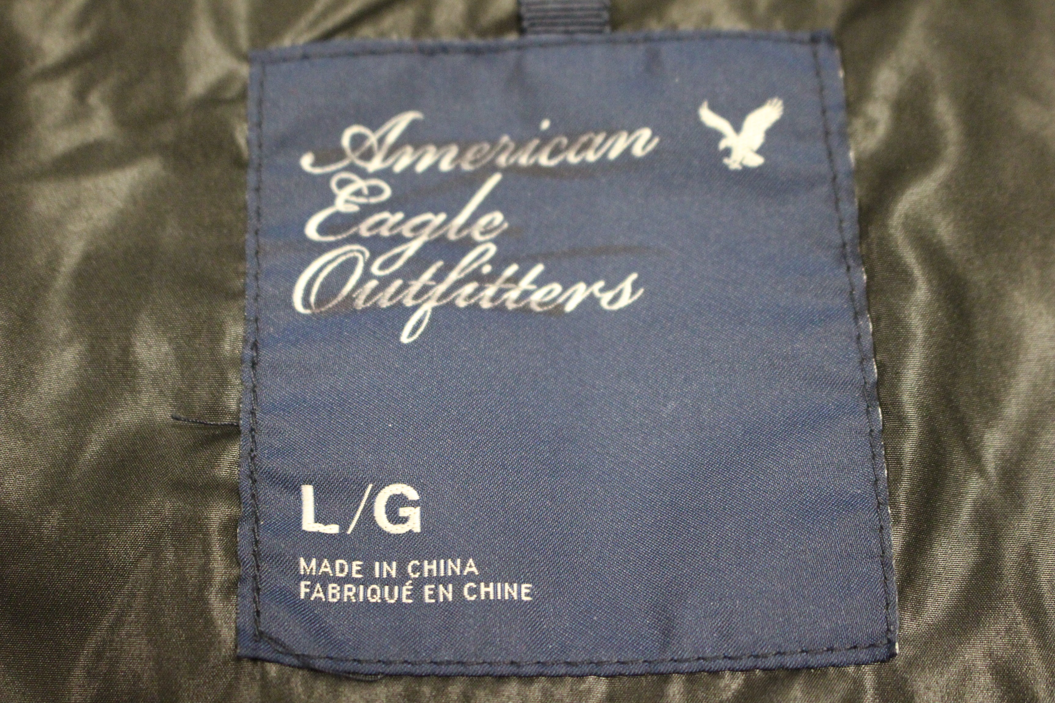 American Eagle Outfitters Puffer Zip-Up Vest - Large - Blue - Used - Image 7