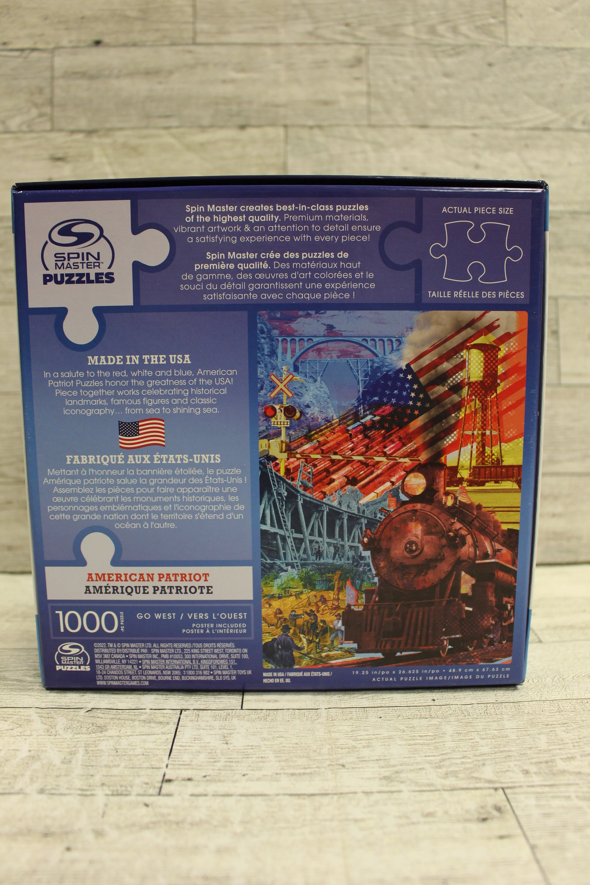 American Patriot "Go West" Jigsaw Puzzle - 1000 Piece - New - Image 5