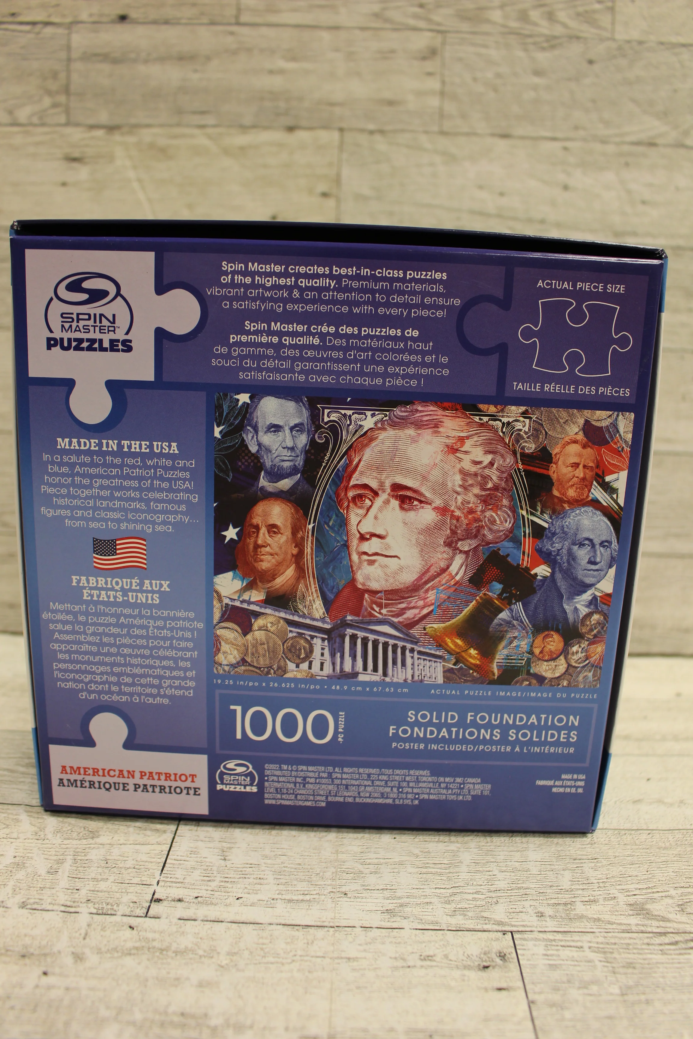 American Patriot "Solid Foundation" Jigsaw Puzzle - 1000 Piece - New - Image 2