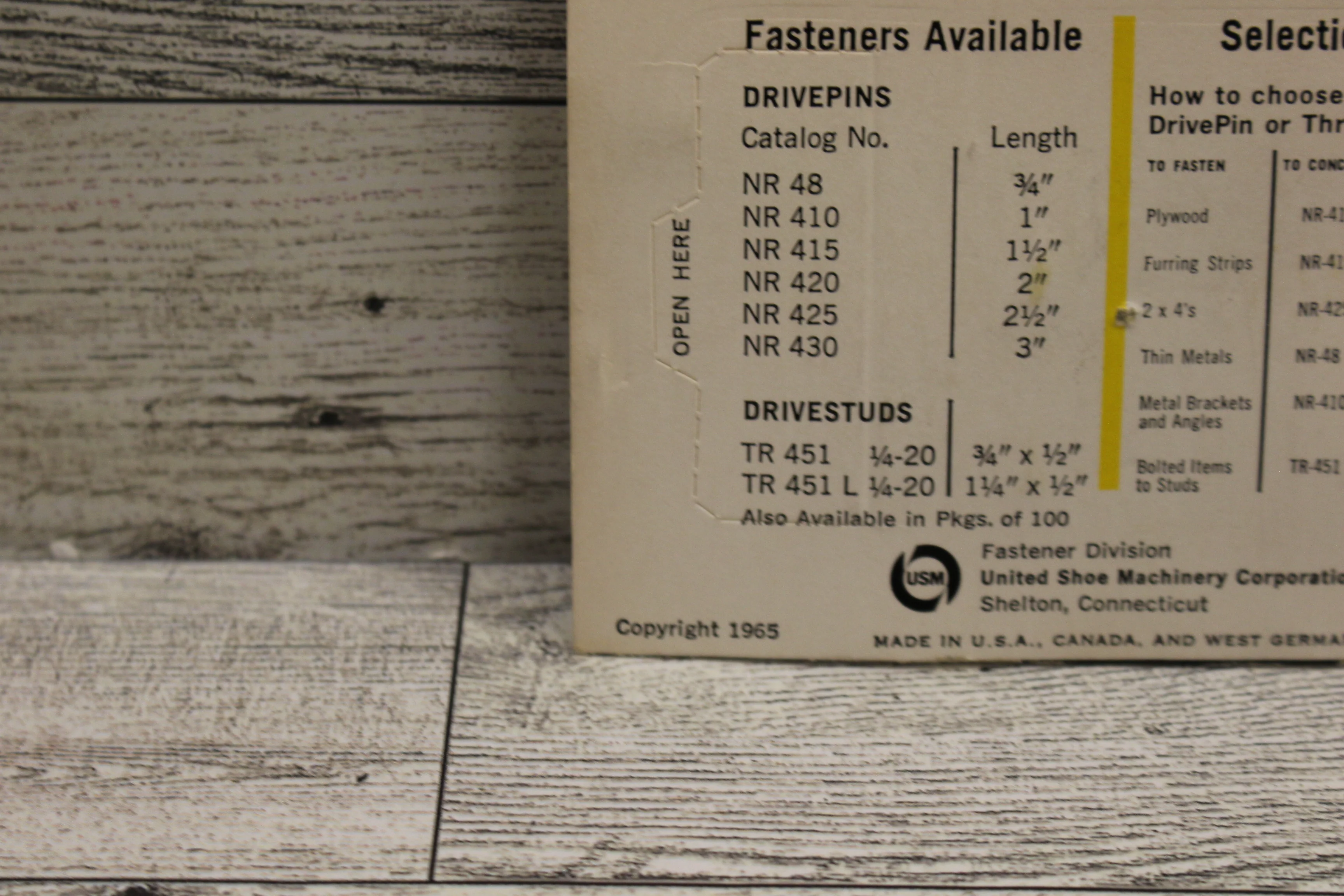 Ammo 2" Drive Pins for Use with Drivetool - 10 Fasteners - NR420 - New - Image 4