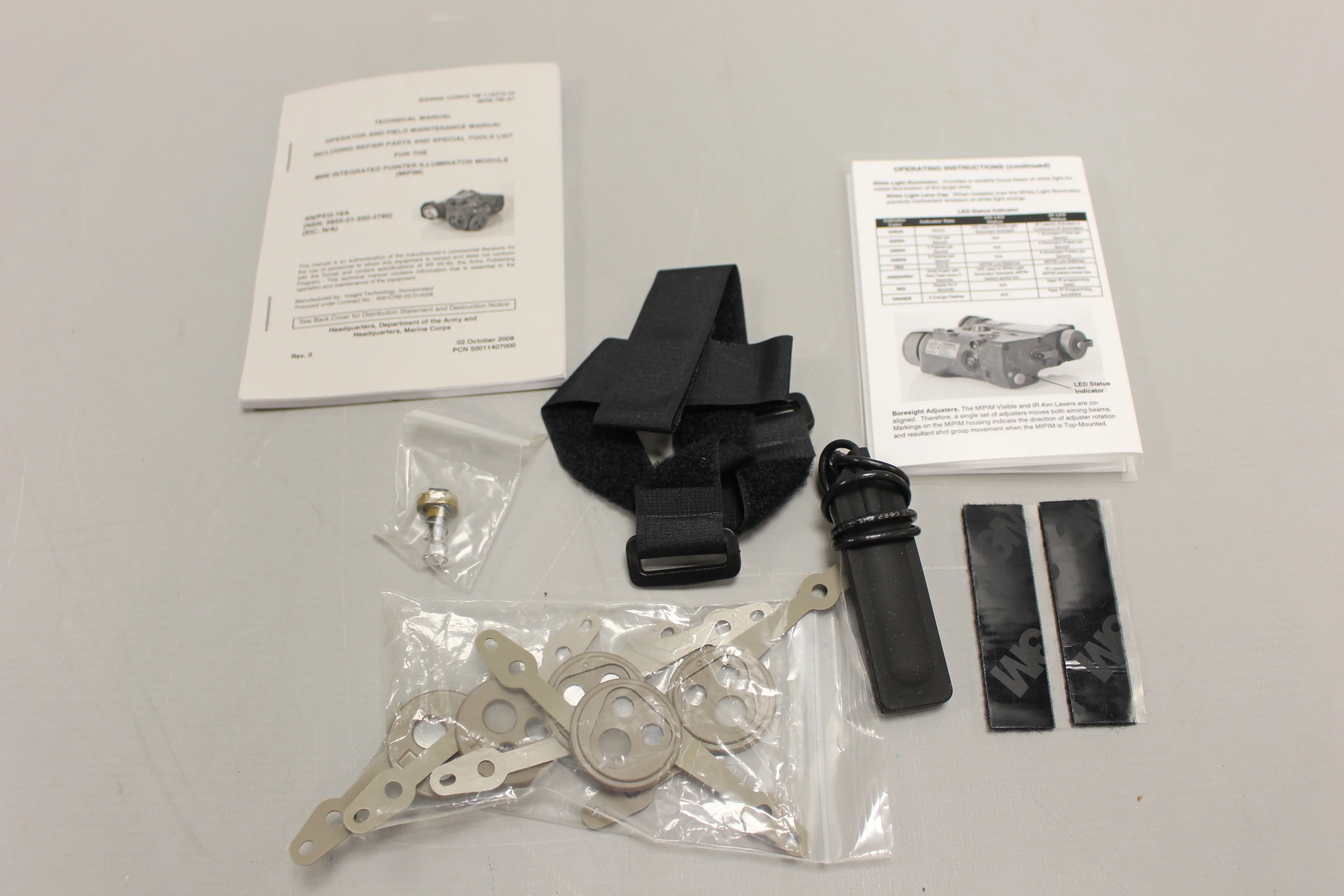 AN/PEQ-16 A MIPIM Parts Kit - Used - Image 5