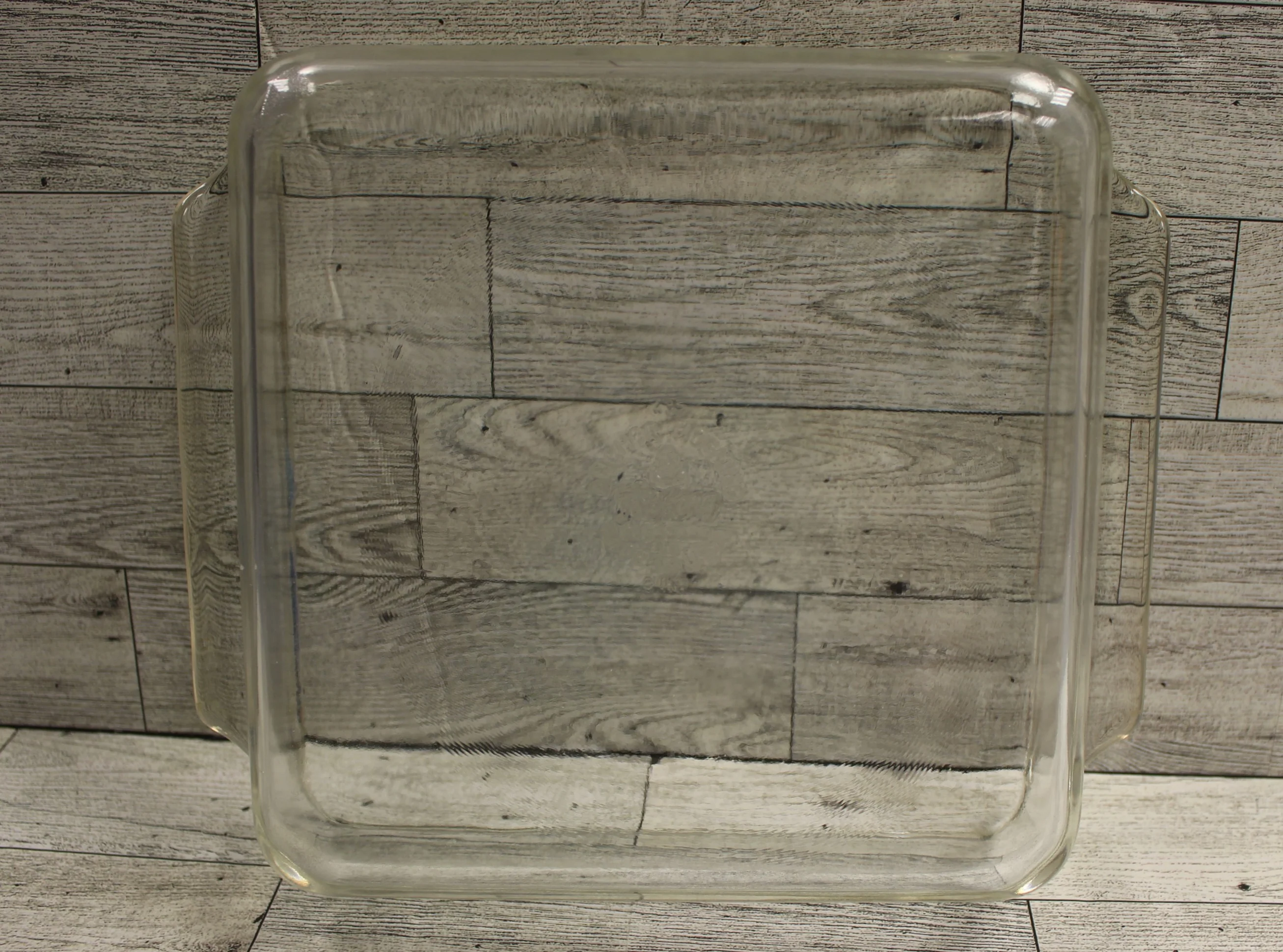 Anchor Hocking Fire King 435 Clear Glass Baking Brownie Dish - 8x8 - Used - Image 2