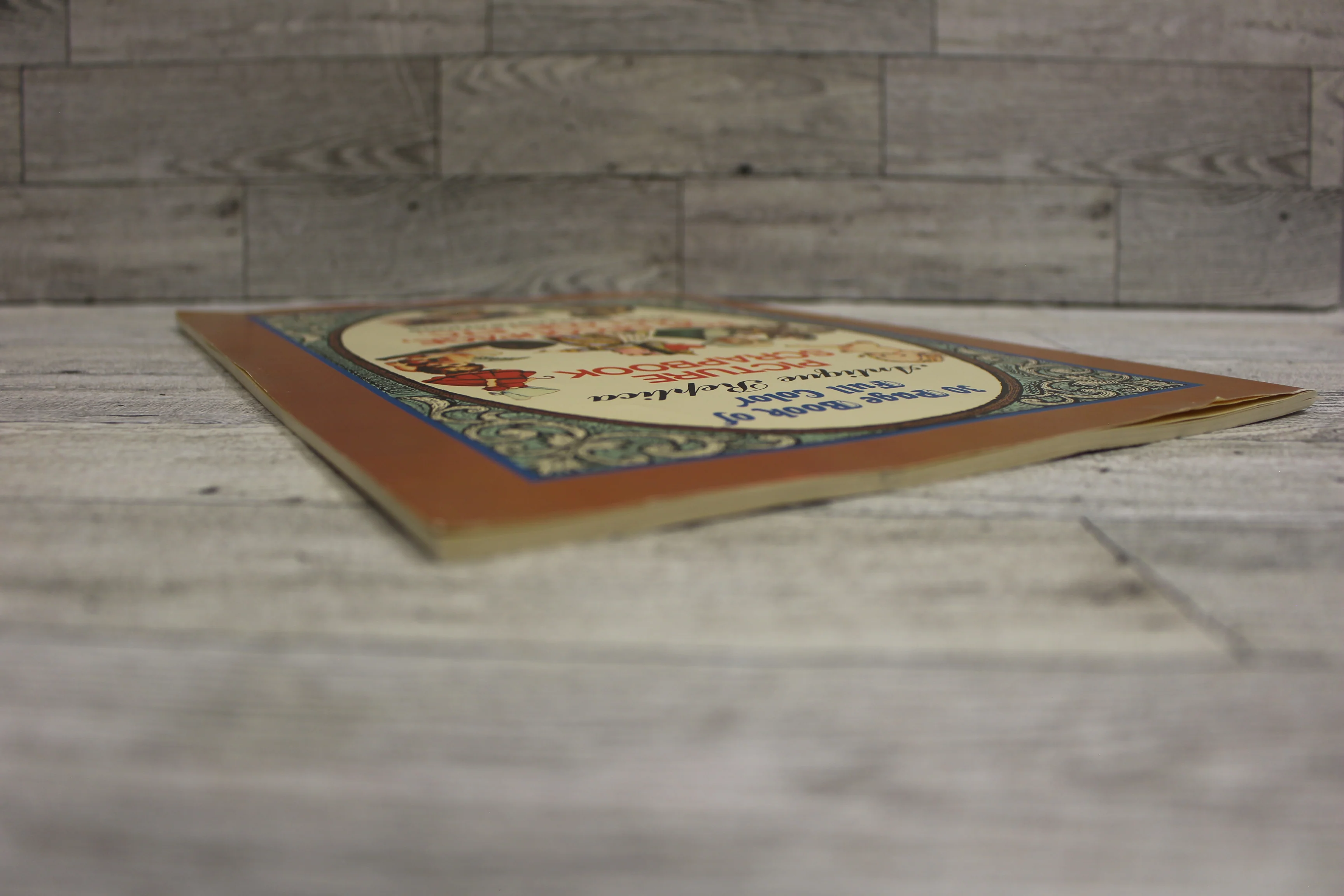 Antique Replica Picture Scrapbook for Decoupage, Collage, Etc. - 30 Page - Color - Used - Image 4