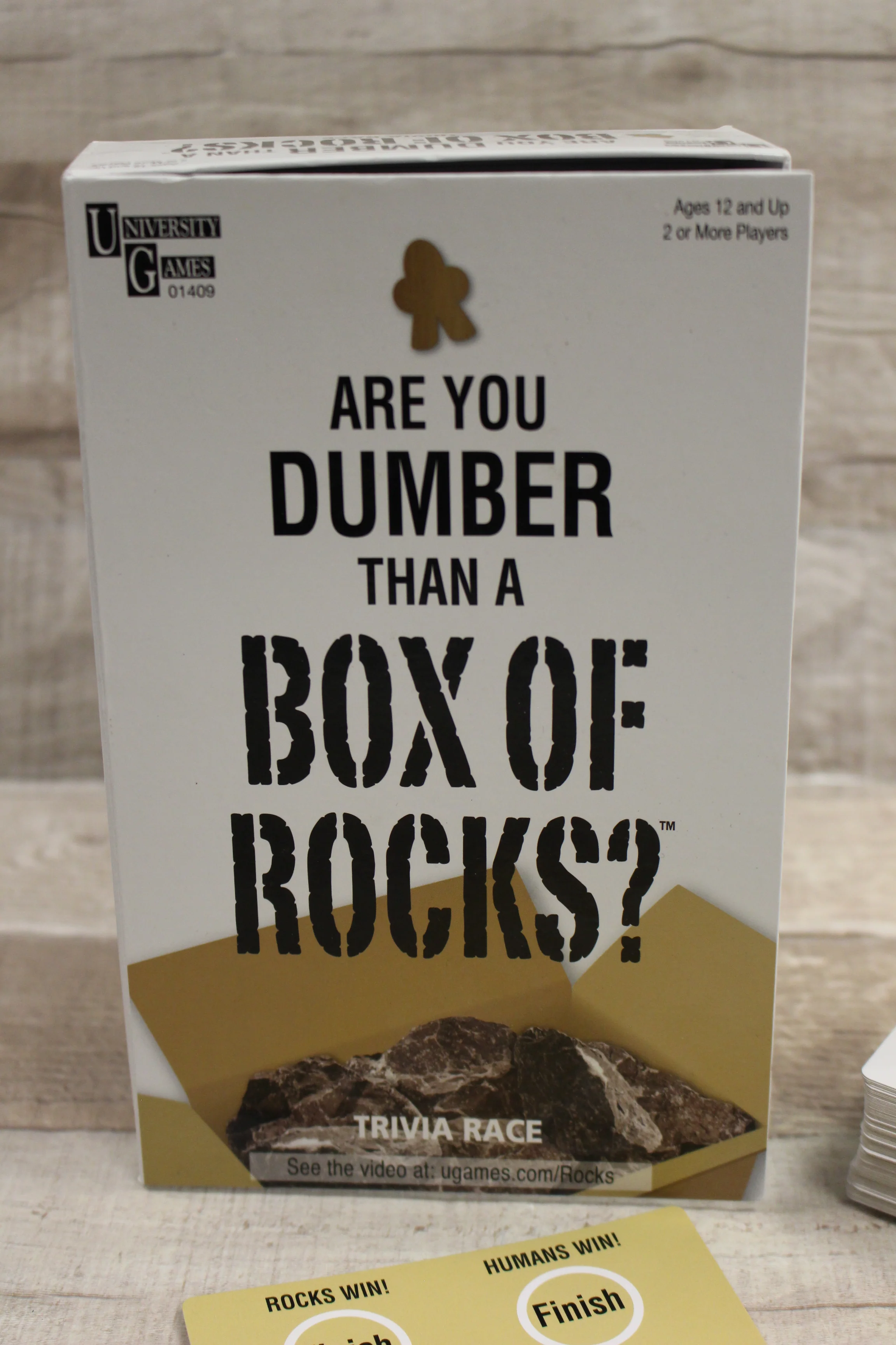 Are You Dumber Than A Box Of Rocks Trivia Game -New, Open Box - Image 2