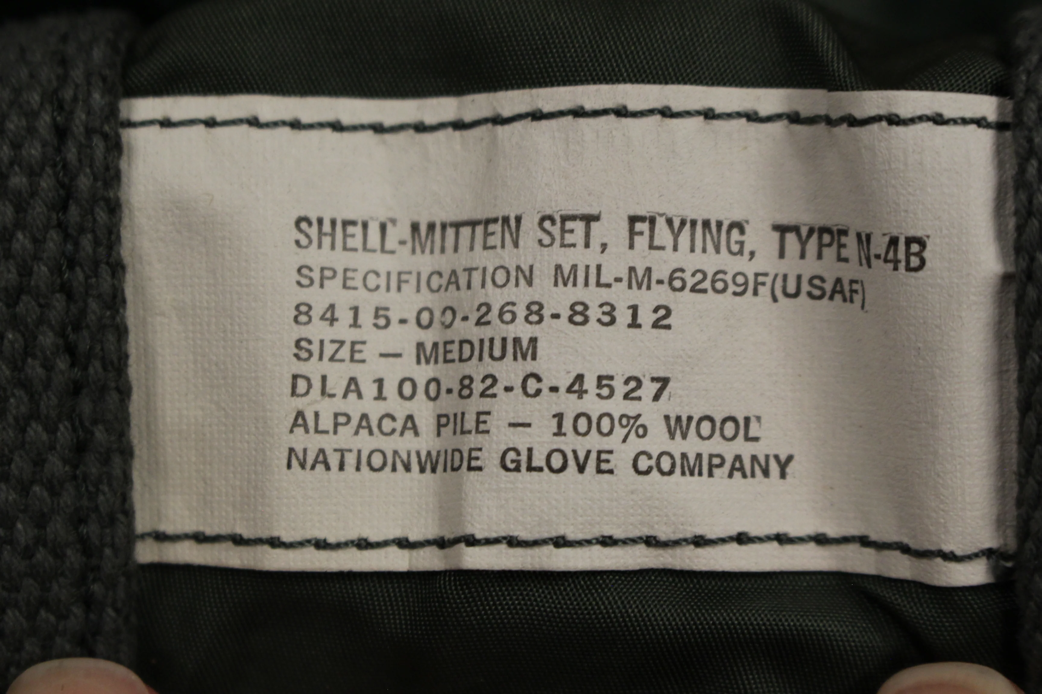 Artic Flying Mitten Set with Insert - Type N-4B - Medium - 8415-00-268-8312 - Image 4