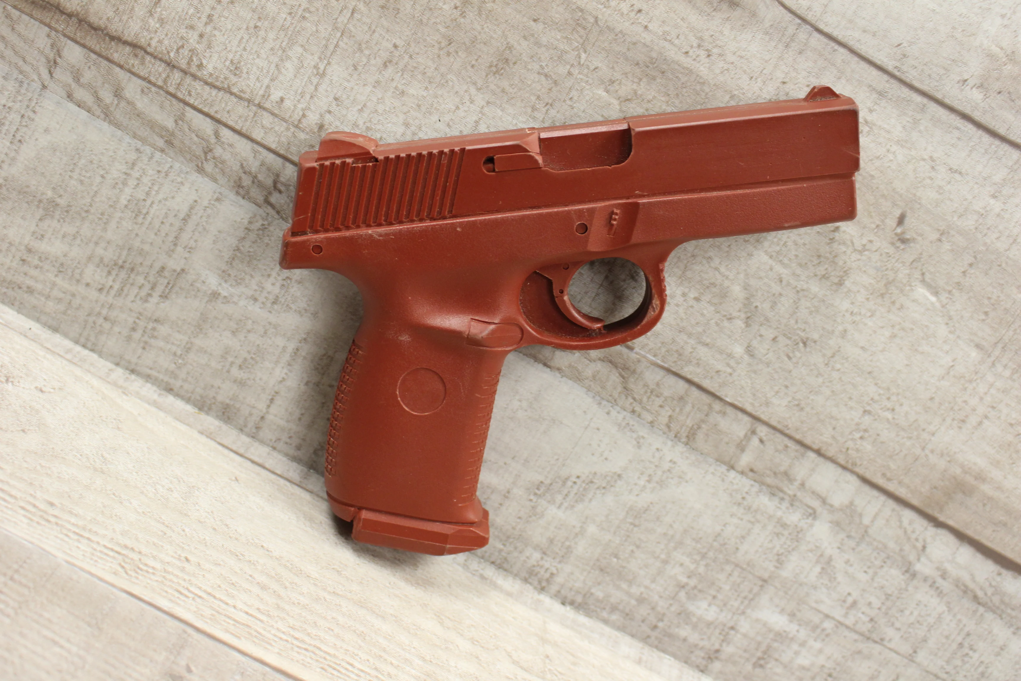 ASP Red Glock Non-Firing Training Handgun w/ Holster Pouch - #7321 - Used - Image 4