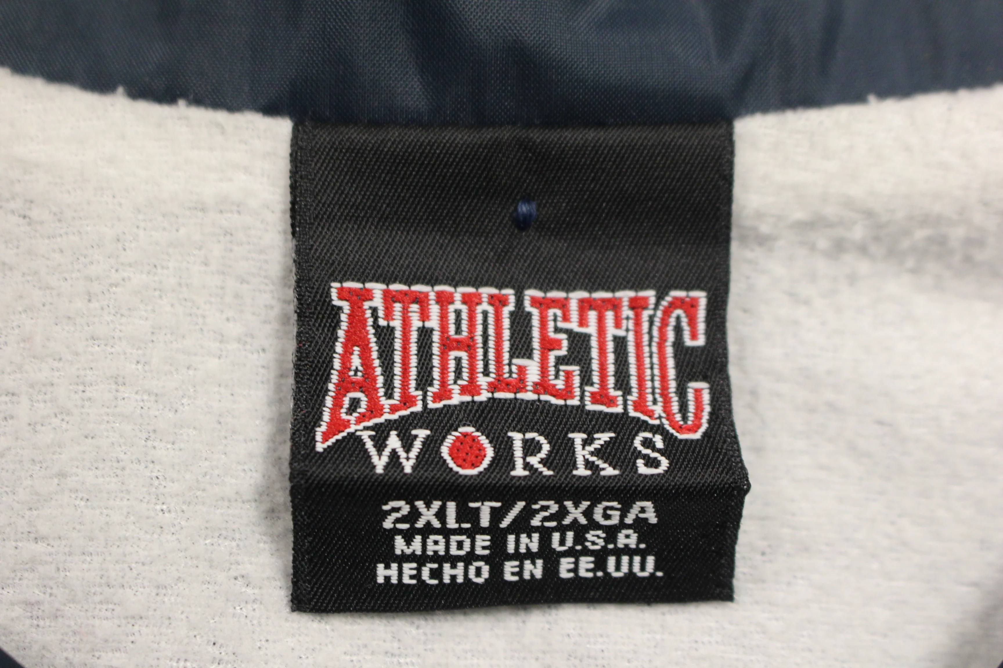 Athletic Works Men's Windbreaker Size 2XL Tall -Navy -Used - Image 3