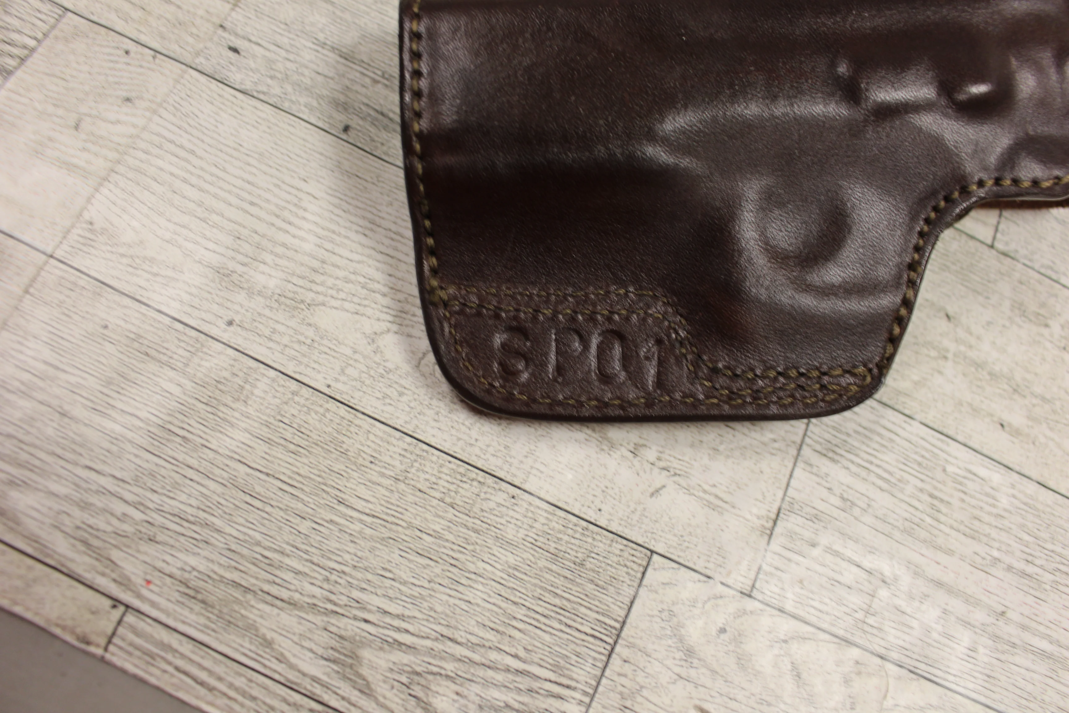 Azula Dark Brown Leather SPO1 Holster - Used - Image 4