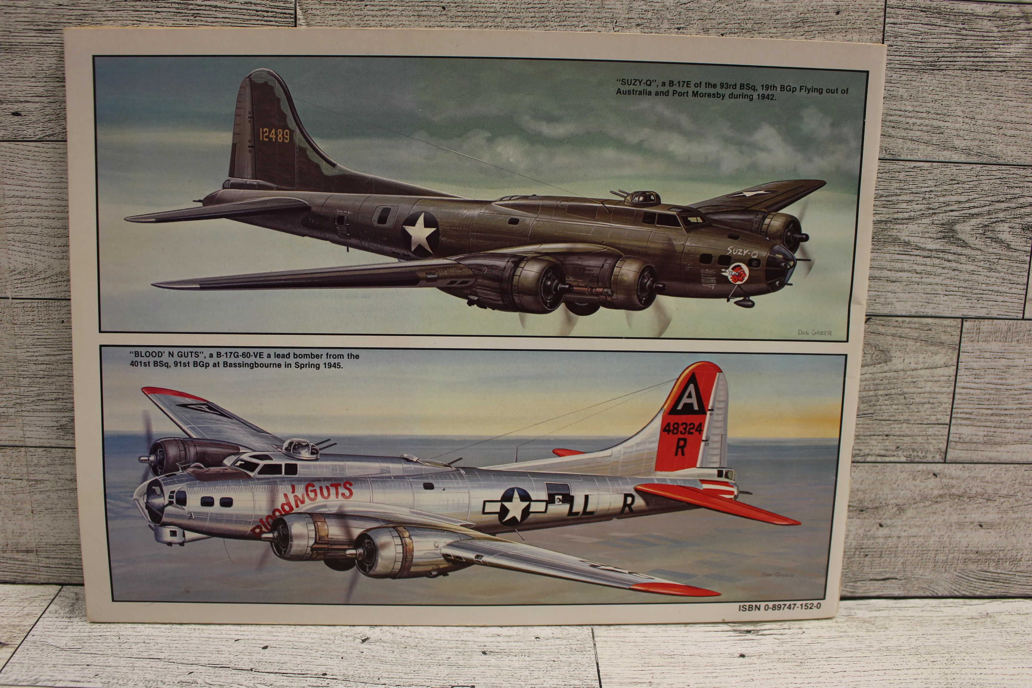 B-17 In Action - Aircraft Number 63 - Squadron/Signal Publications - Used - Image 4