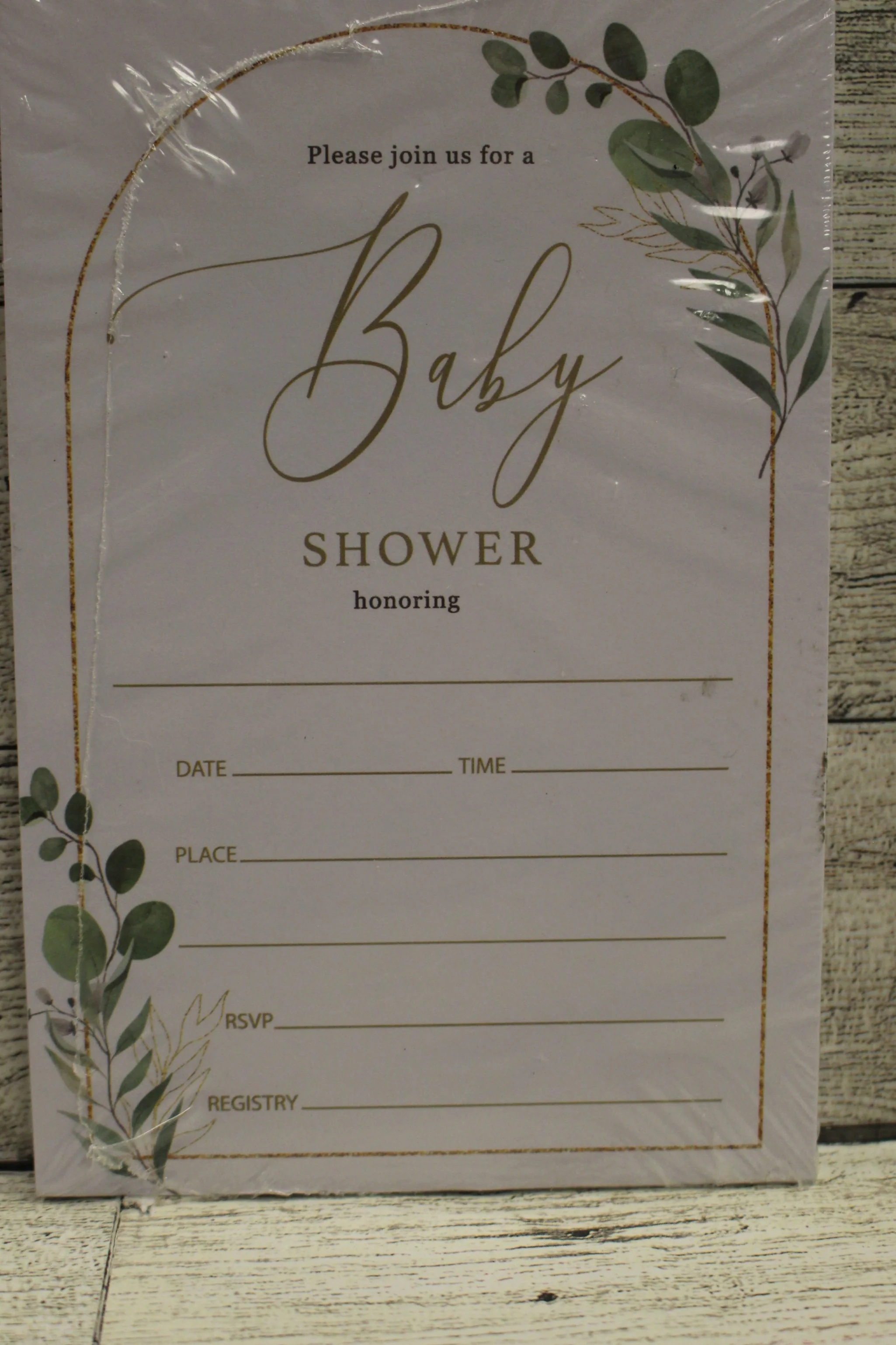Baby Shower Invitation - 25 Count - New
