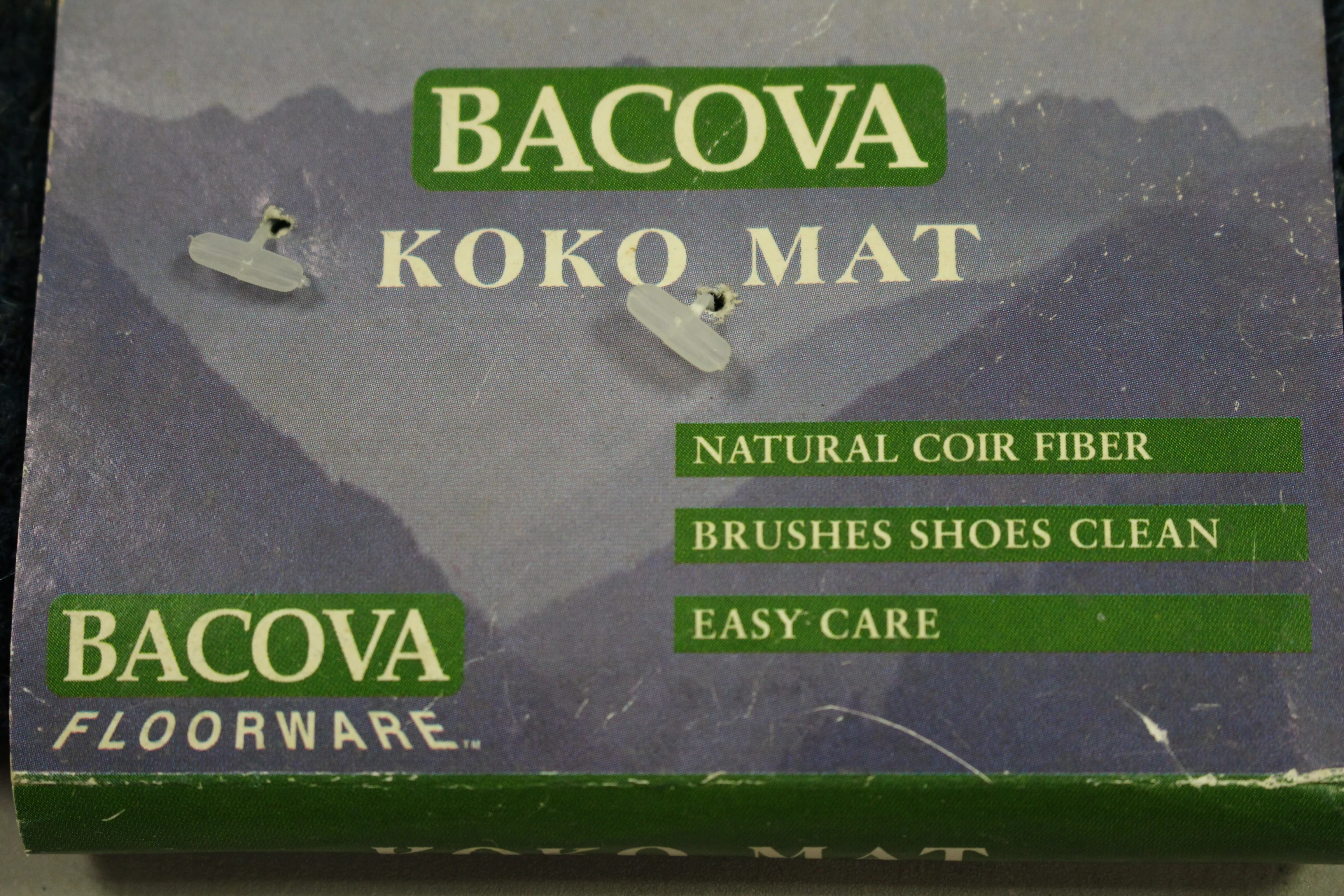 Bacova Snowman Koko Floor Door Mat - 21" Round - New - Image 2