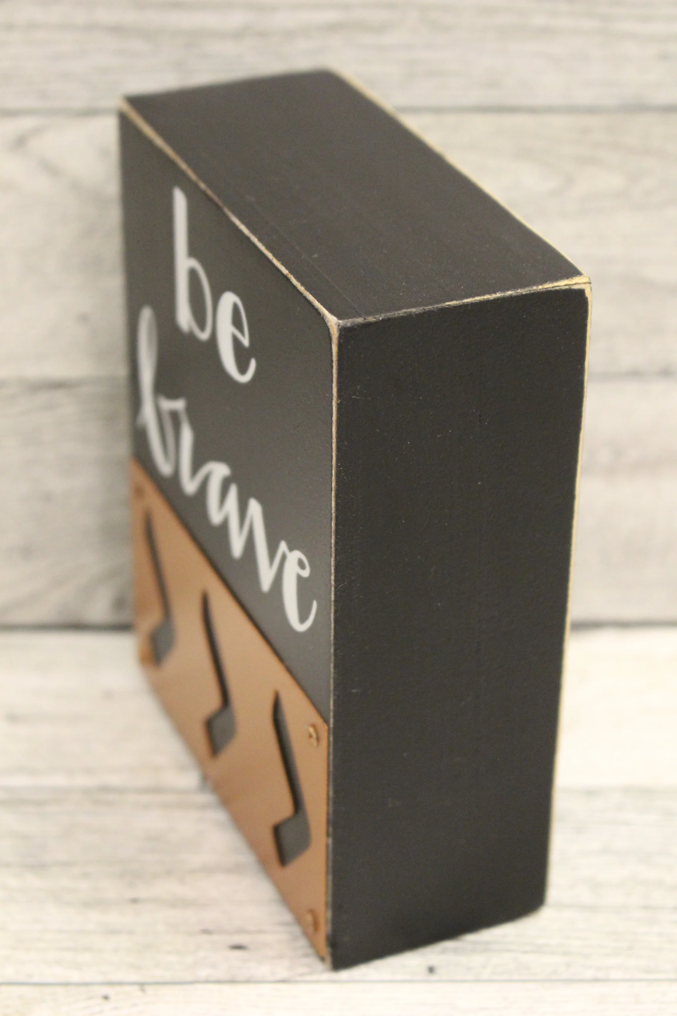 Be Brave Box Sign - 4" x 5" x 2" - New - Image 2
