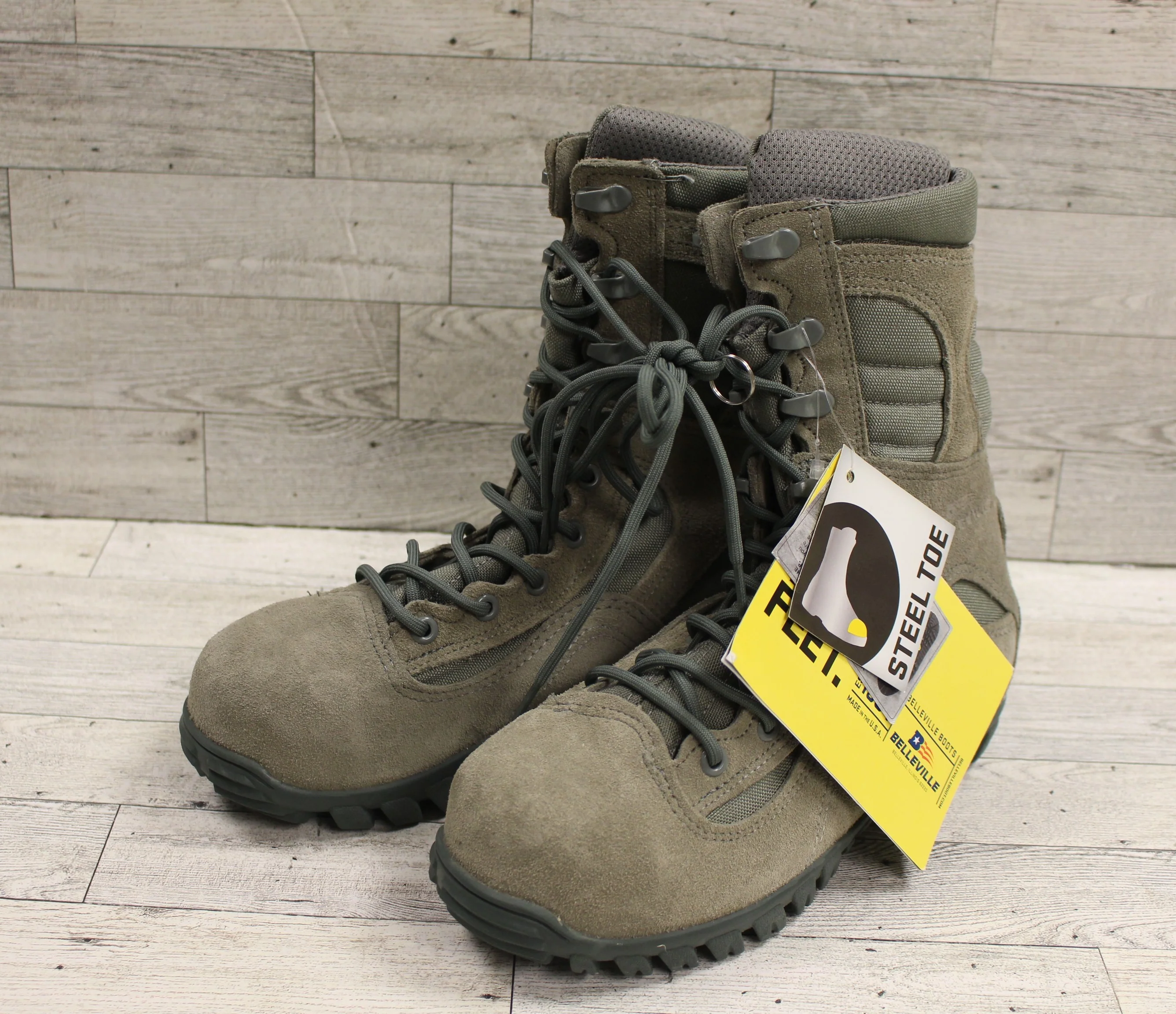 Belleville Men's 633ST Hot Weather Hybrid Steel Toe Assault Boot - 5.5R - New